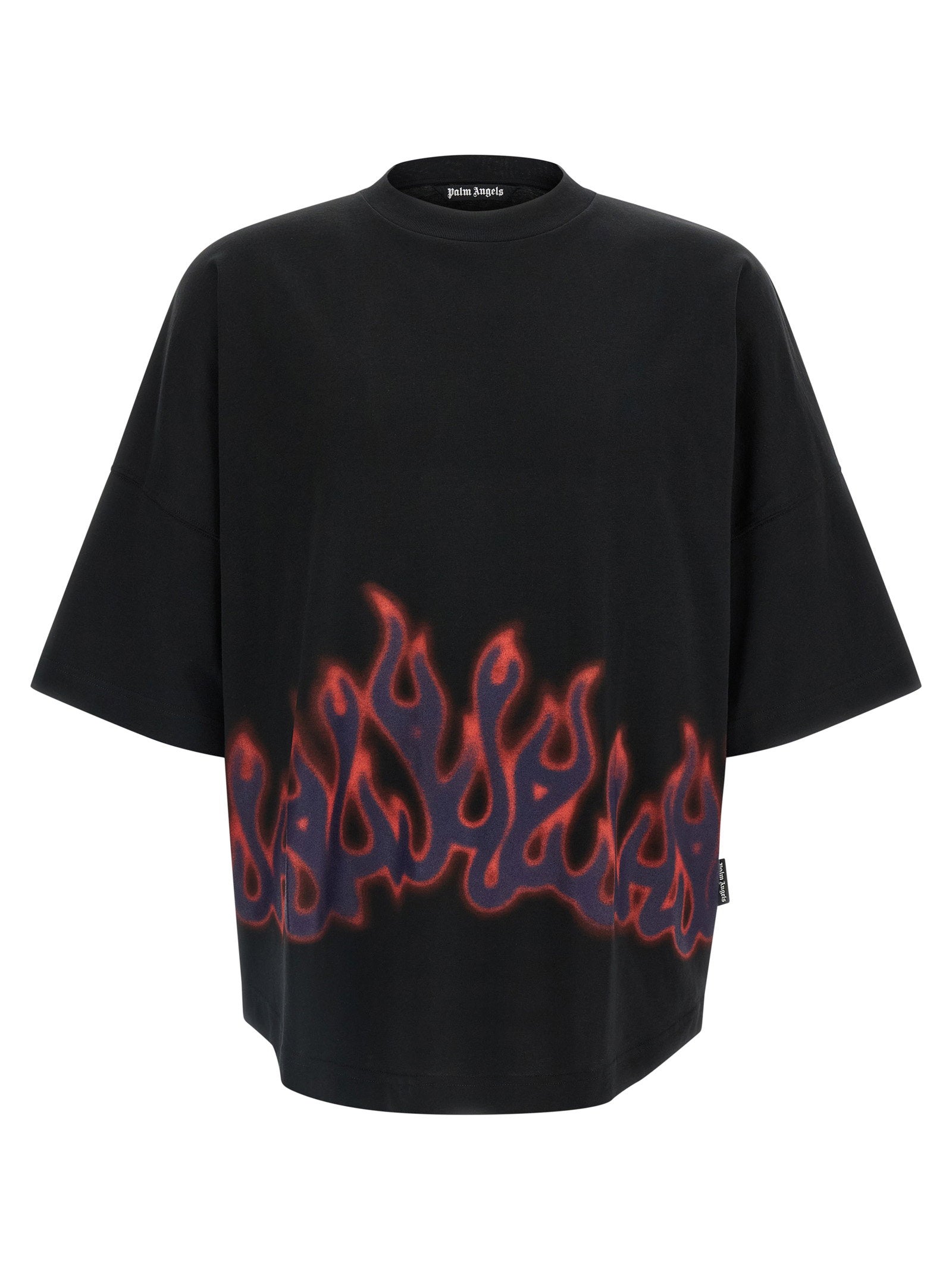 Palm Angels Flames T-shirt – 100% cotton