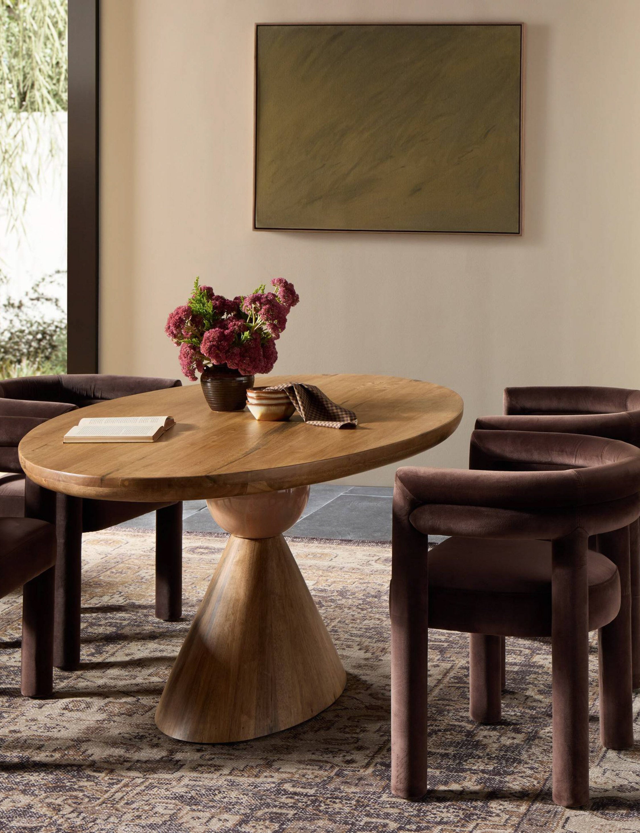 Lulu and Georgia Jasmine Oval Dining Table – Natural - view 2