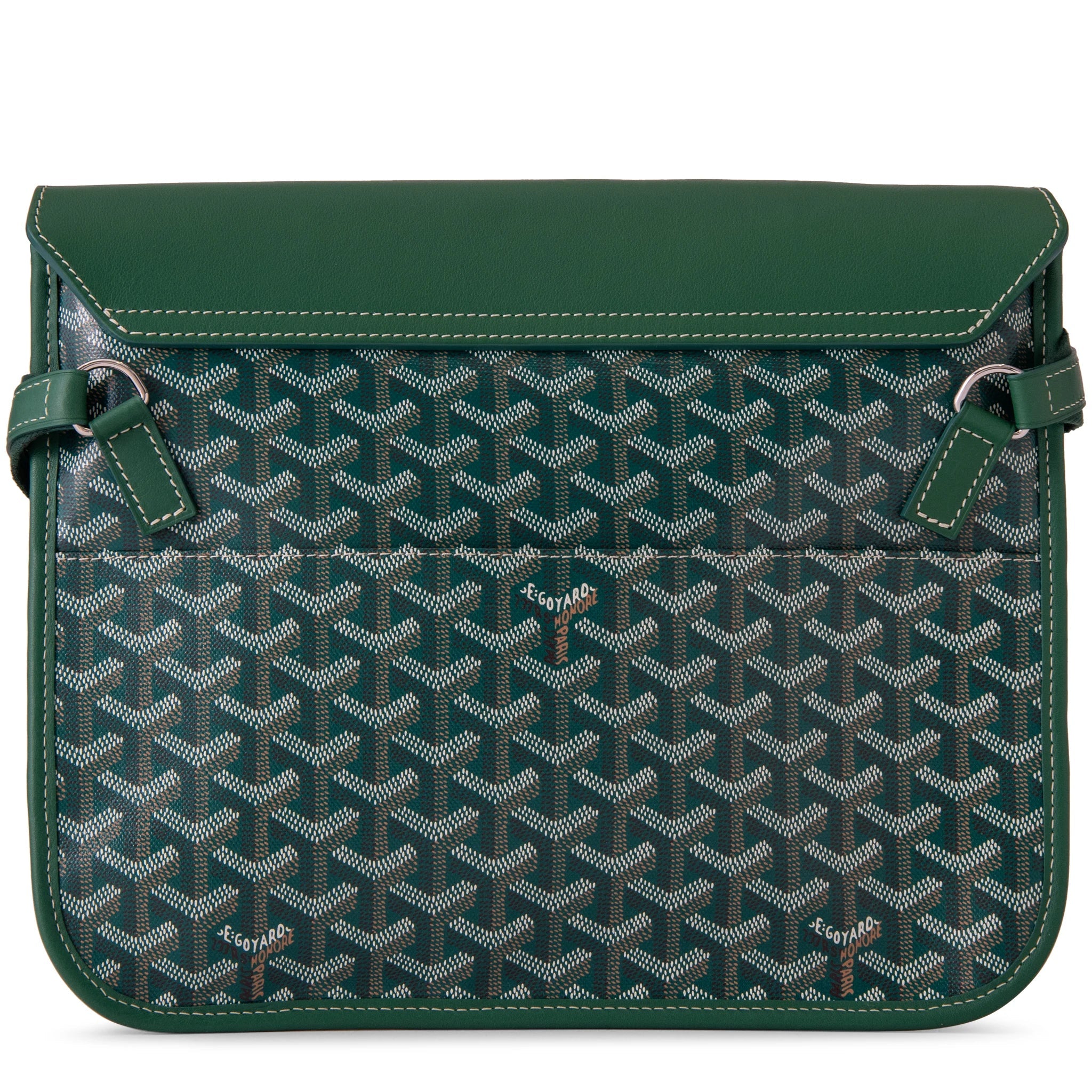 Goyard Coursier Green Messenger Bag - view 2