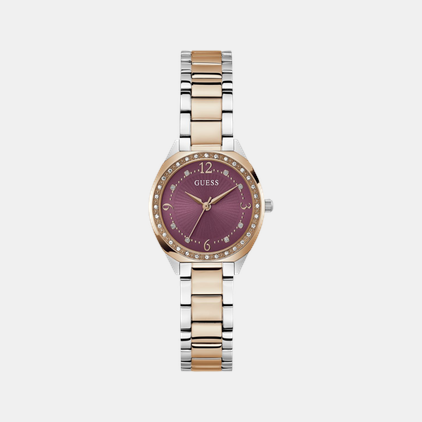 Guess Charlotte Women Quartz Purple Dial Analog Stainless Steel Watch GW0767L5 - view 2