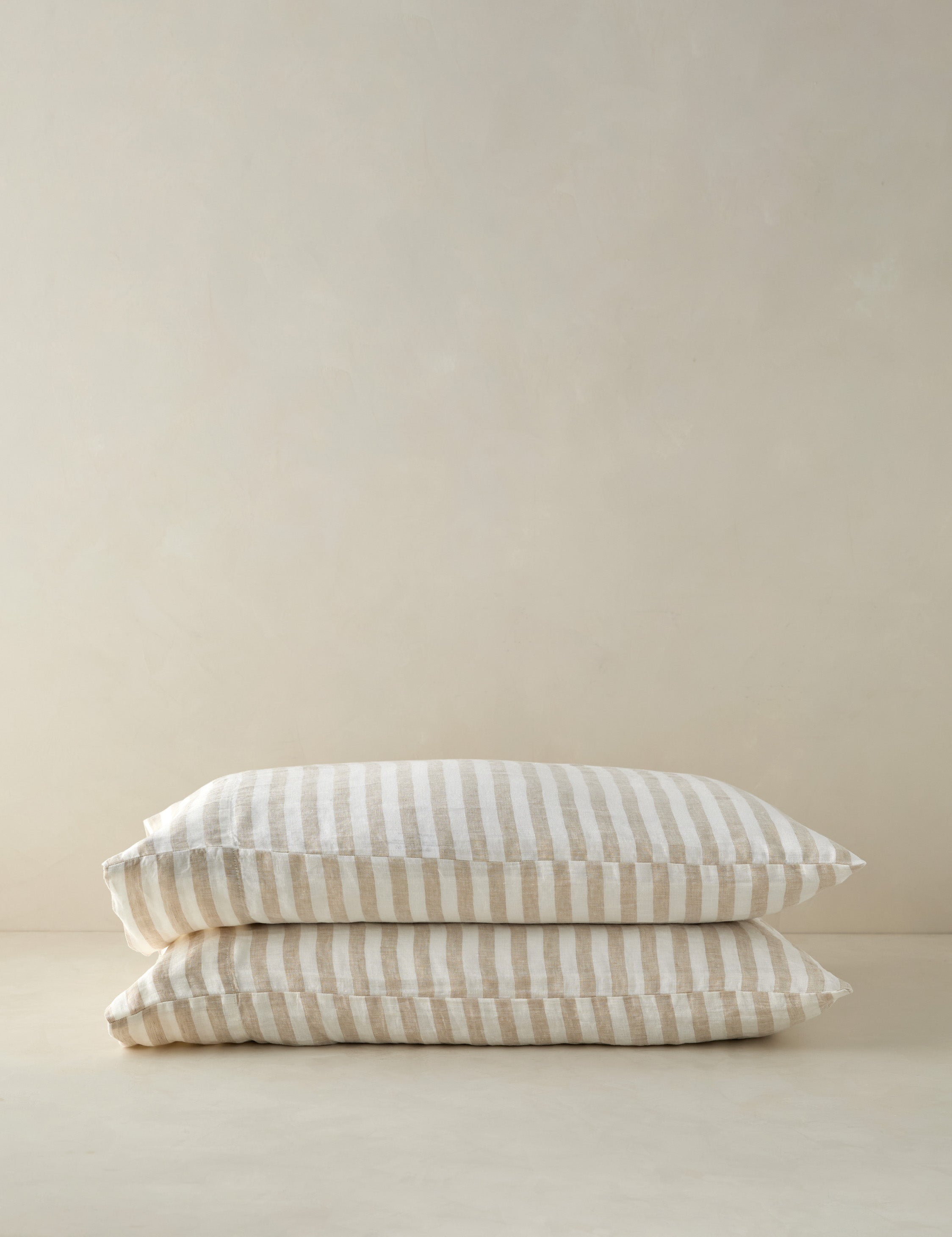 Lulu and Georgia Thayer Striped European Flax Linen® Pillowcases (Set of 2)