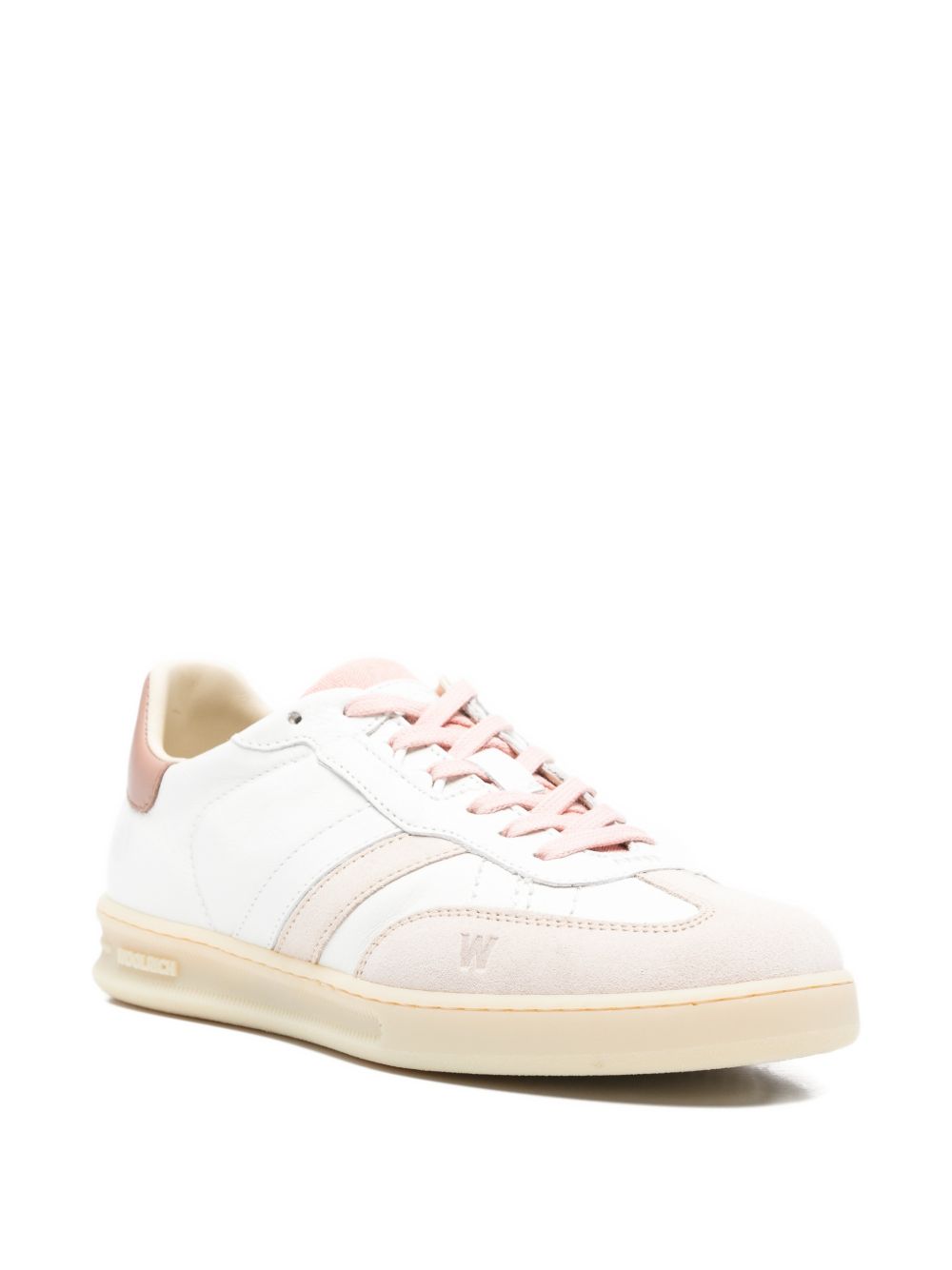 Woolrich Double U Leather Sneakers – Calf Leather 100% - view 2