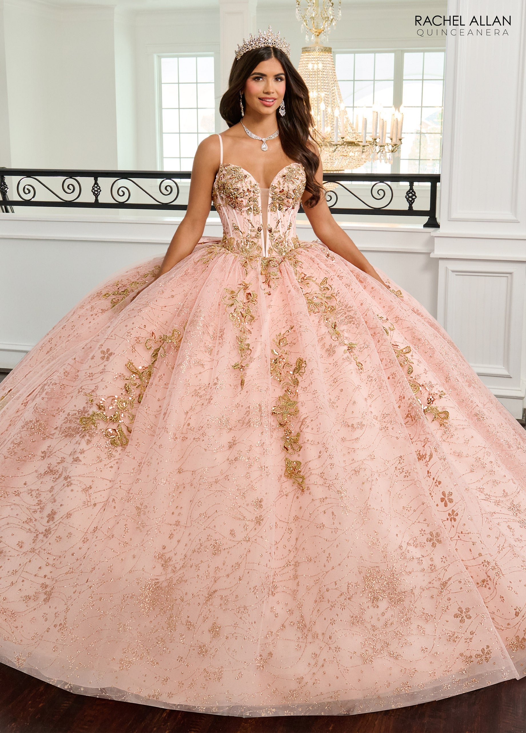 Mary's Bridal Sleeveless Quinceanera Dress by Rachel Allan RQ2221