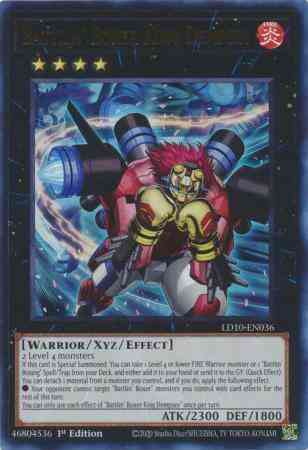 Yu-Gi-Oh! Battlin' Boxer King Dempsey - LD10-EN036 - Ultra Rare - 1st Edition
