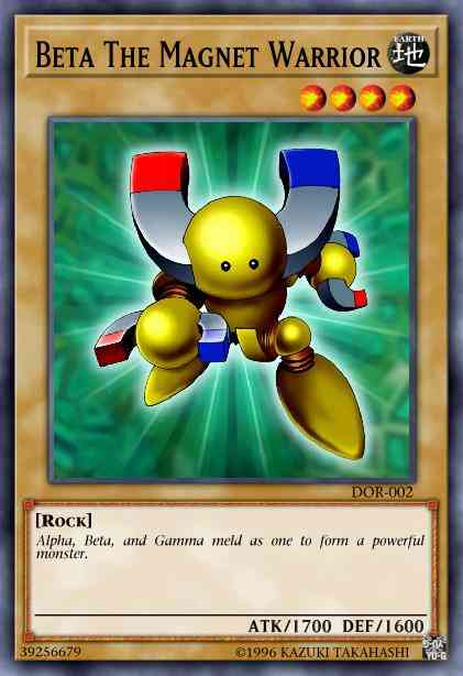 Yu-Gi-Oh! Beta the Magnet Warrior - YGLD-ENB12 - Common - Unlimited