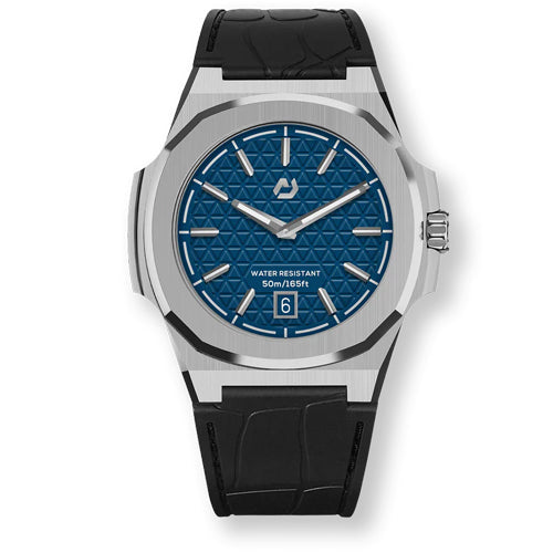 Nuun Official MT Silver Men Analogue Watch Blue Dial With Silver Marker - MT Silver 40.5mm - view 4