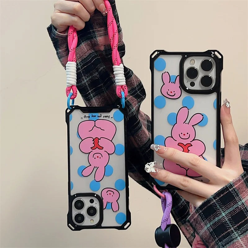 Peeperly Snuggle Bunny Cute Rabbit Phone Case
