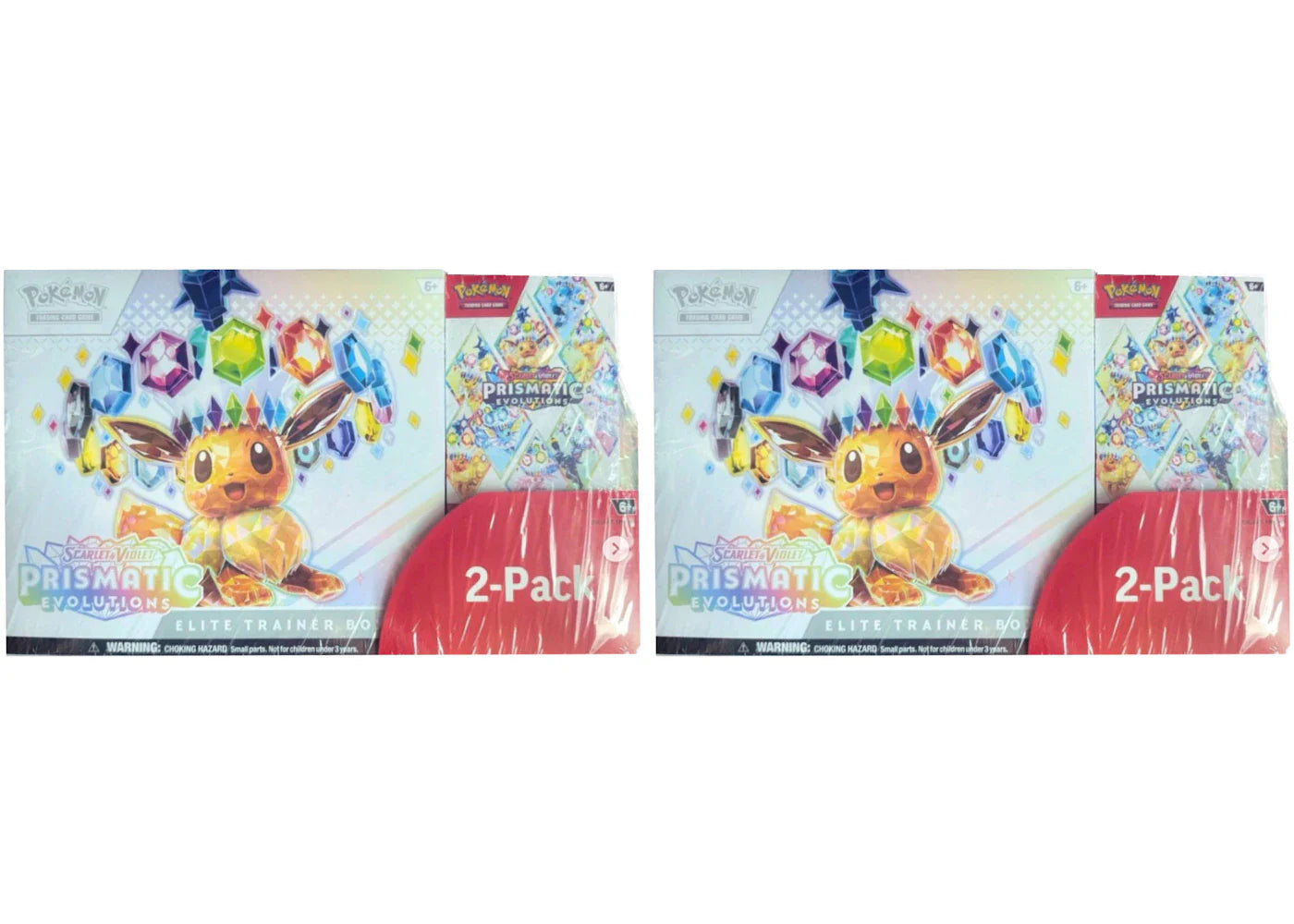 Scarlet violet pristmatic – 2025 Pokémon Scarlet & Violet Pristmatic Evolutions Elite Trainer Box + Booster Costco Bundle 2x Lot