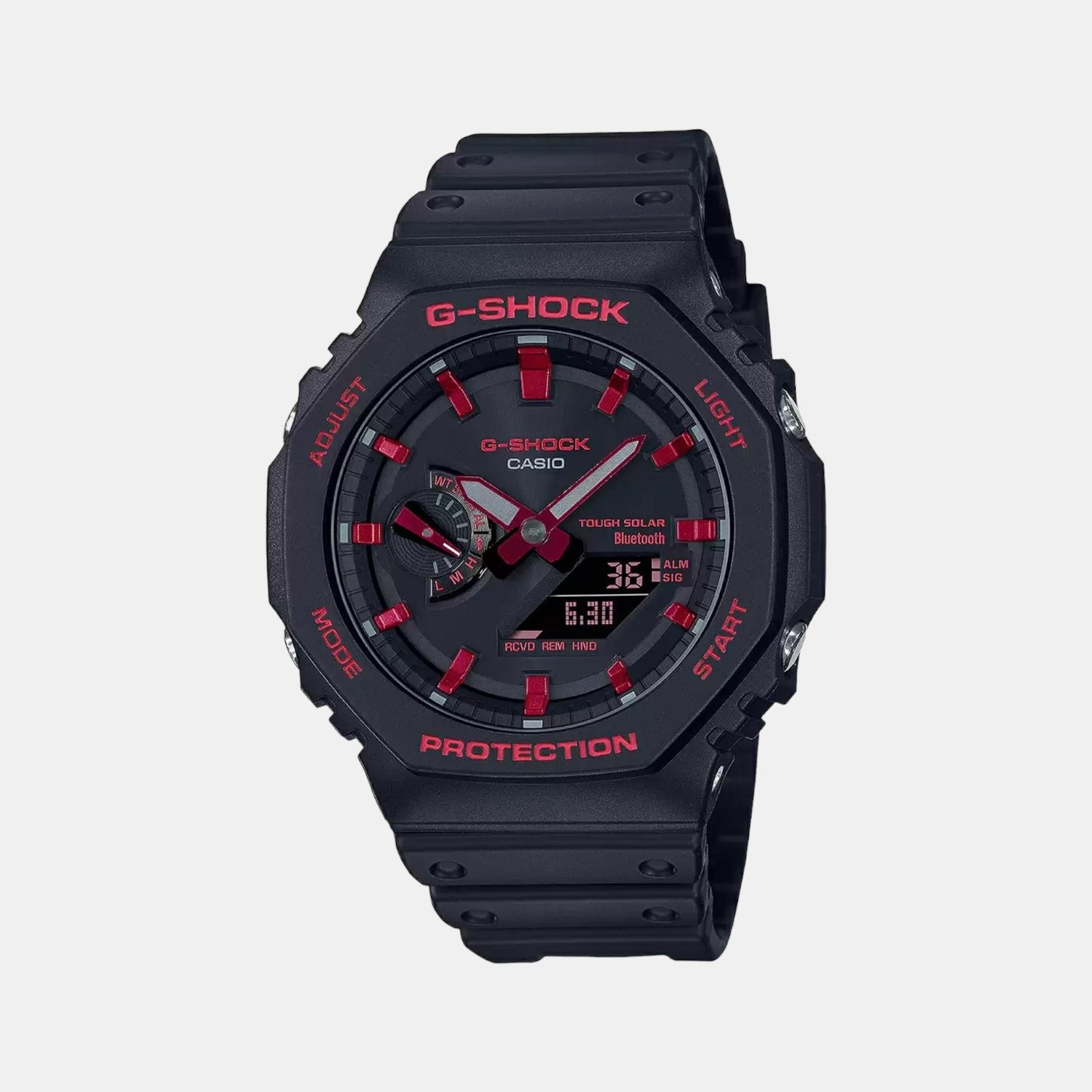 Casio G-Shock Men Quartz Black Dial Analog-Digital Resin Watch G1307