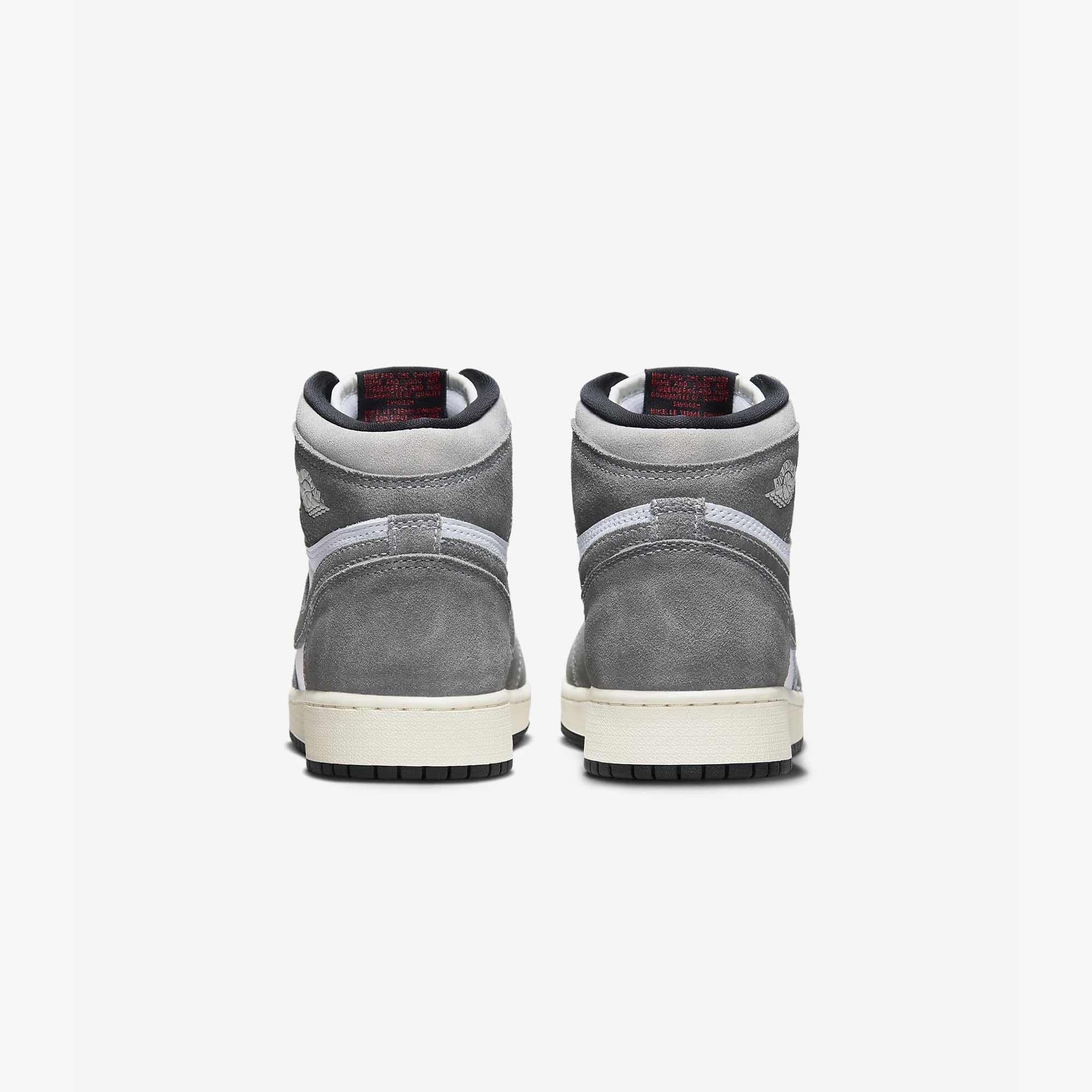 Jordan | AIR JORDAN 1 HIGH OG { BLACK/WHITE/LIGHT SMOKE GREY - view 2