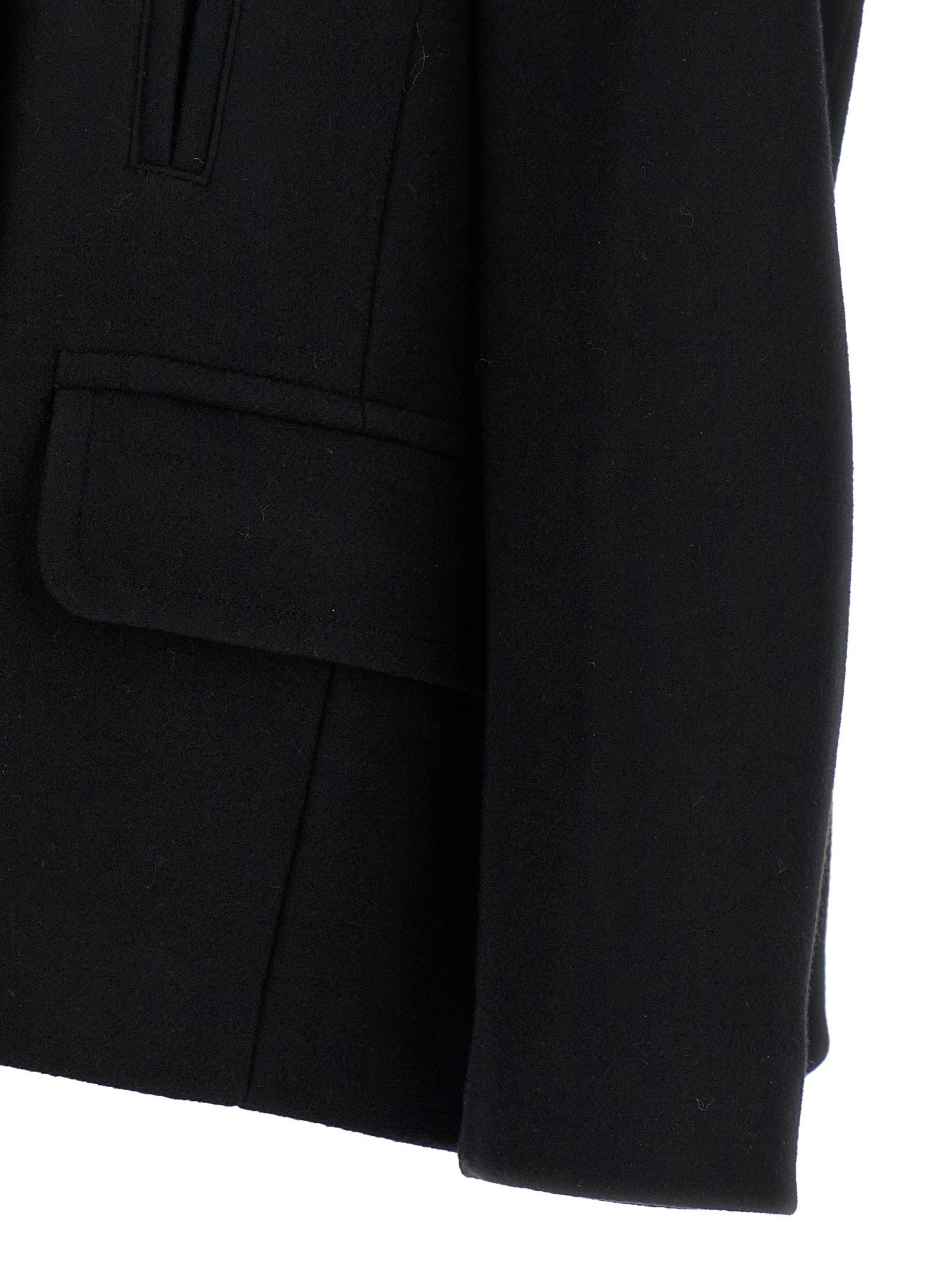 Dries Van Noten Vafel Coat – 70% wool, 30% polyamide - view 4