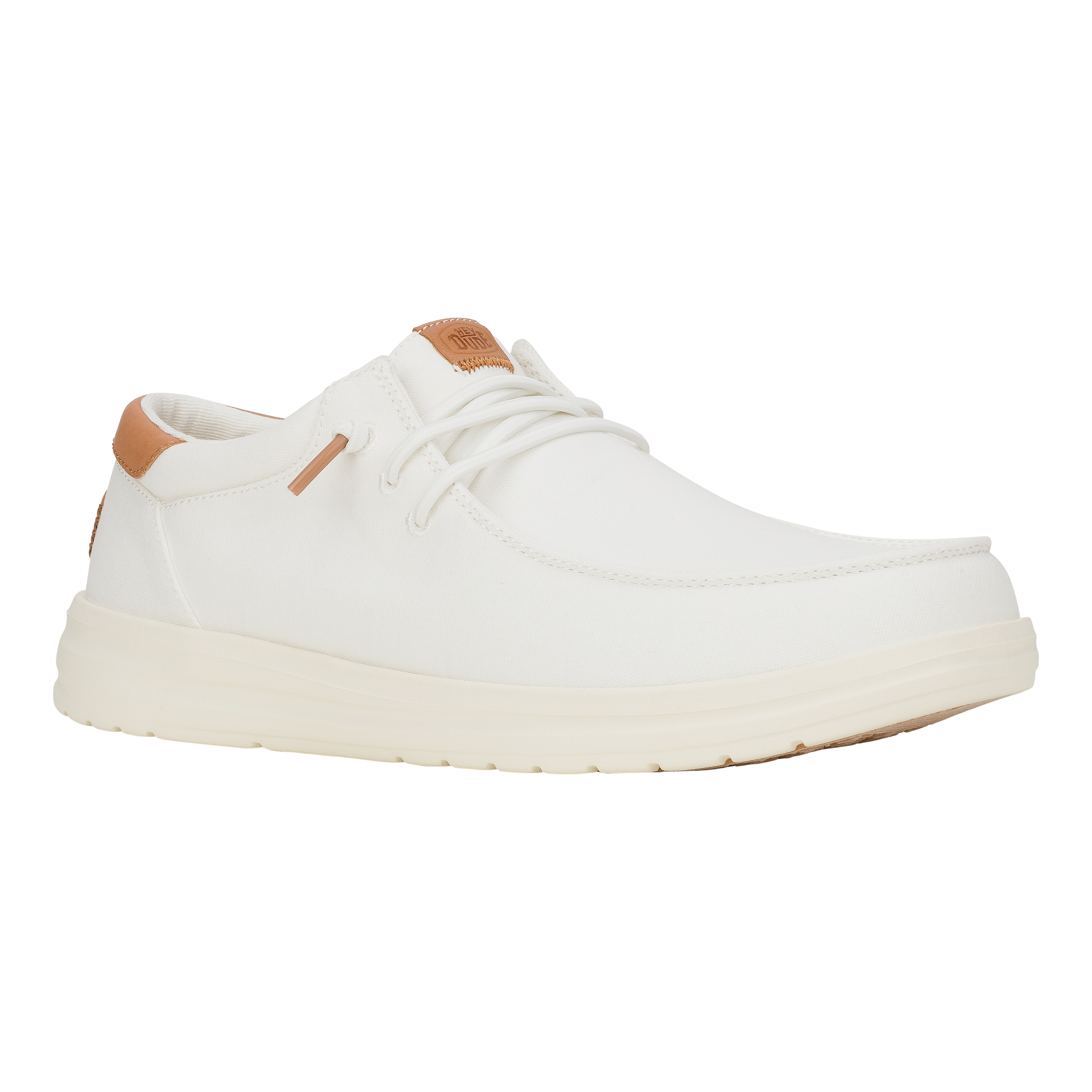 HEYDUDE shoes Paul Canvas - White – Men's - view 7