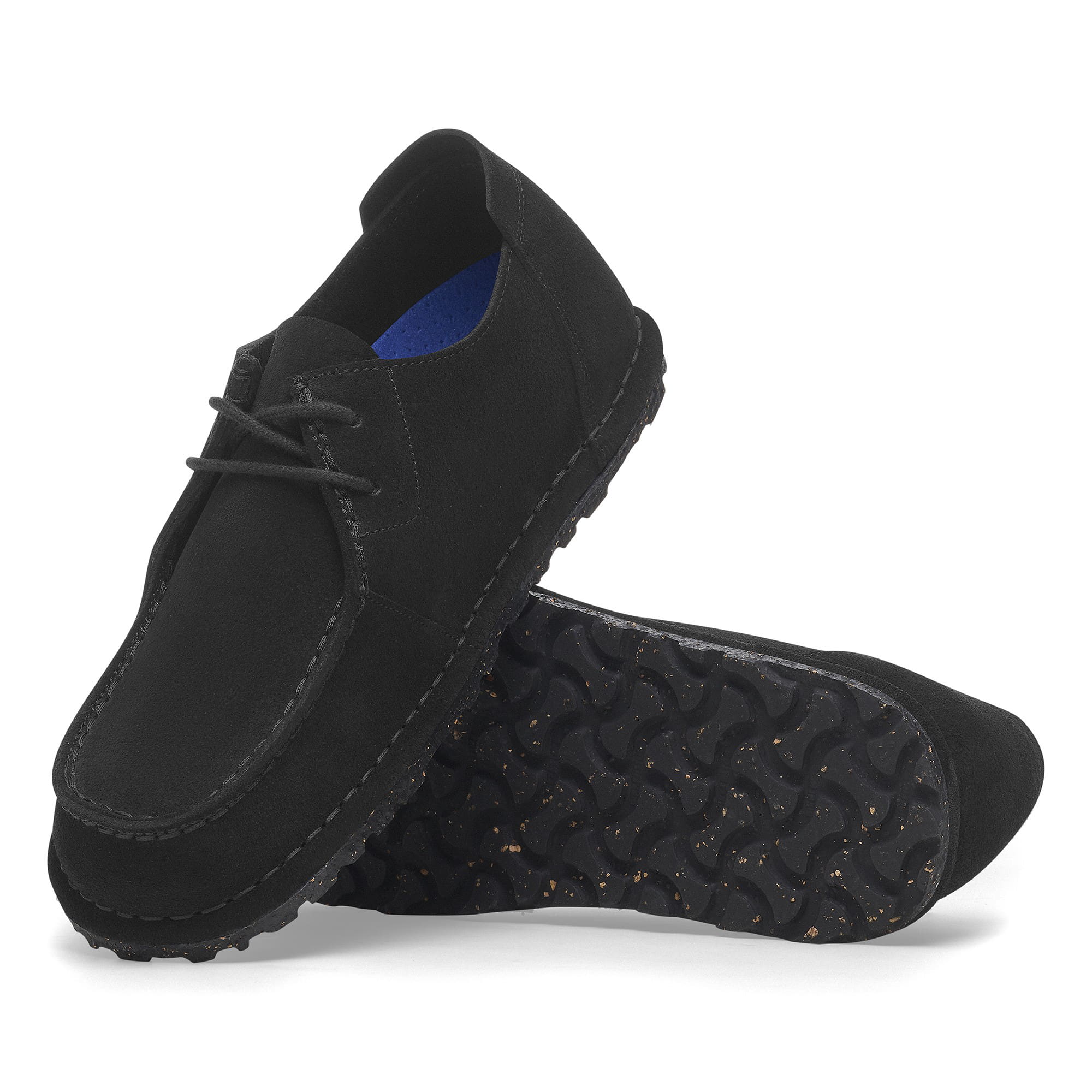 Birkenstock Utti Lace Suede Leather – Black Black