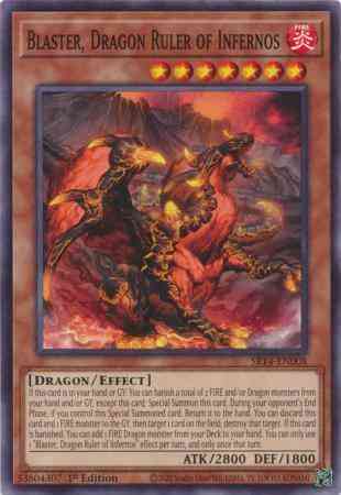 Blaster dragon ruler – Yu-Gi-Oh! Blaster, Dragon Ruler of Infernos - SR14-EN008 - Common - 1st Edition