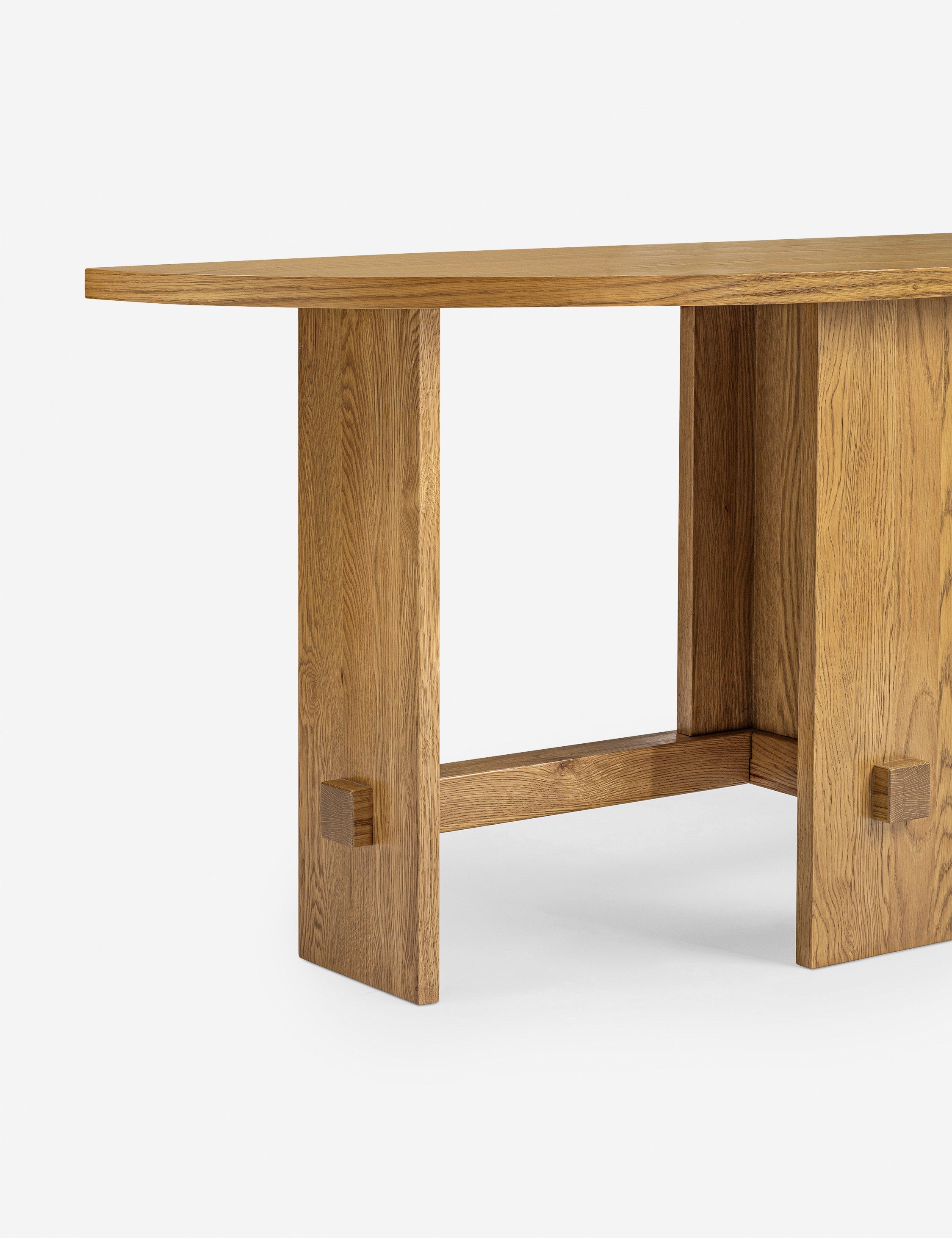Lulu and Georgia Campos Console Table – Natural - view 4