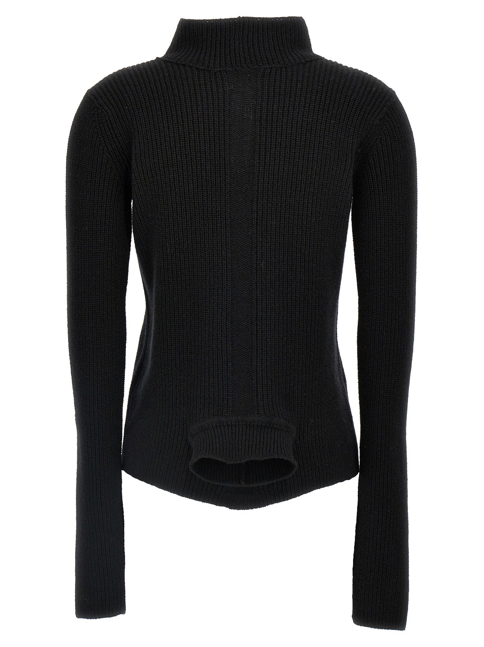 Rick Owens Headon Dbl Sweater – 97% cashmere 3% wool - view 2