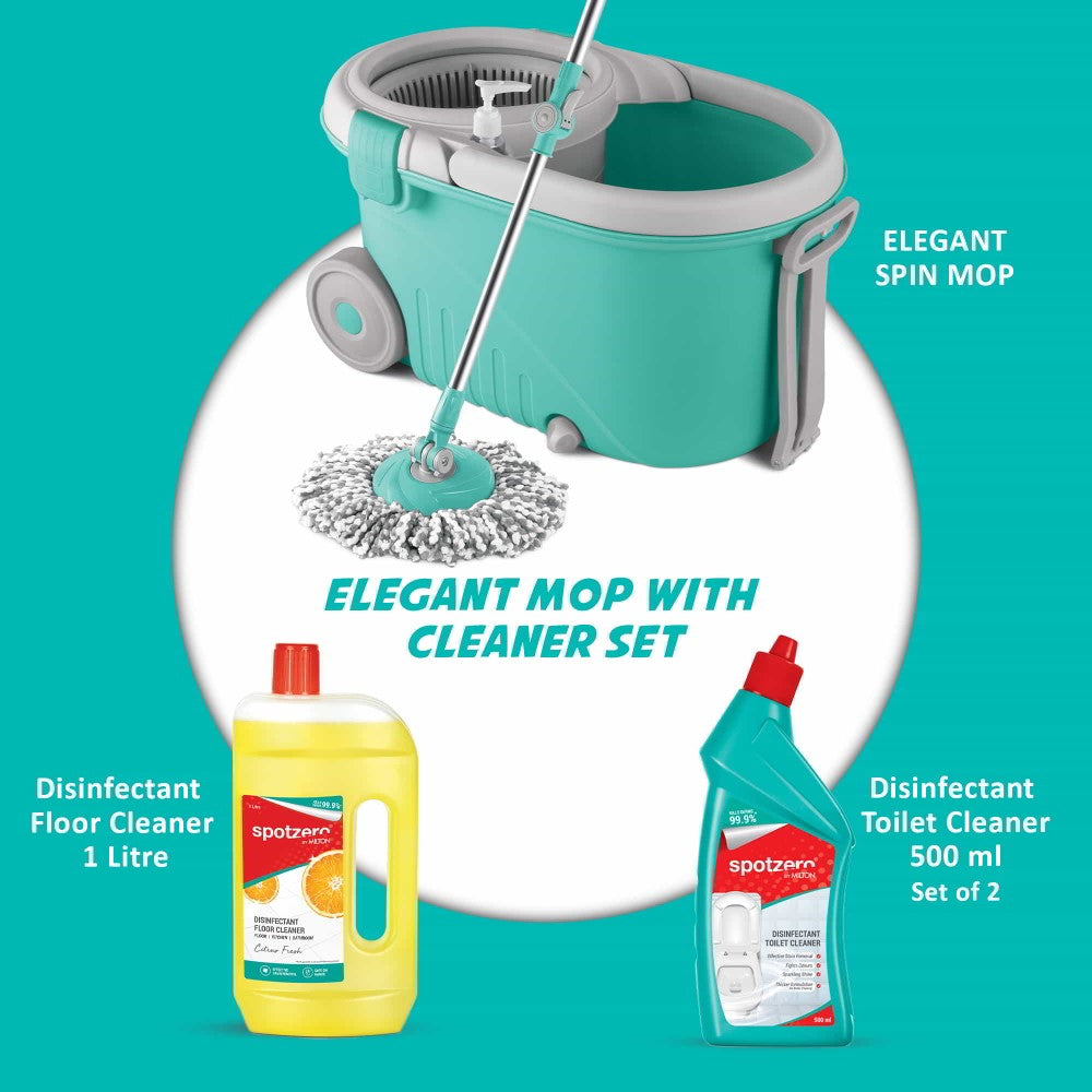 Milton Elegant Mop with Cleaner Set (Spotzero by Milton) - view 2