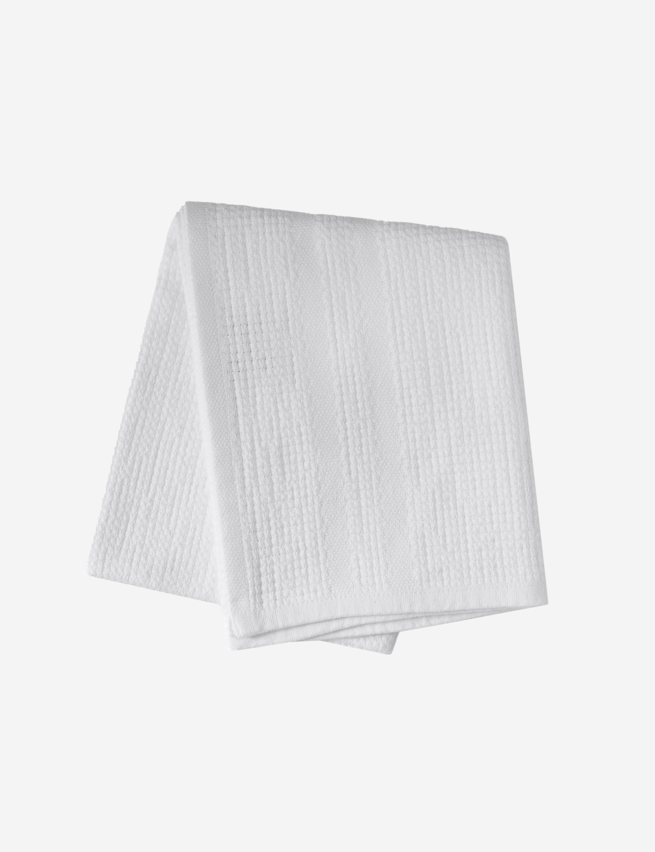 Lulu and Georgia (Set of 2) Organic Block Rib Hand Towels by Mungo
