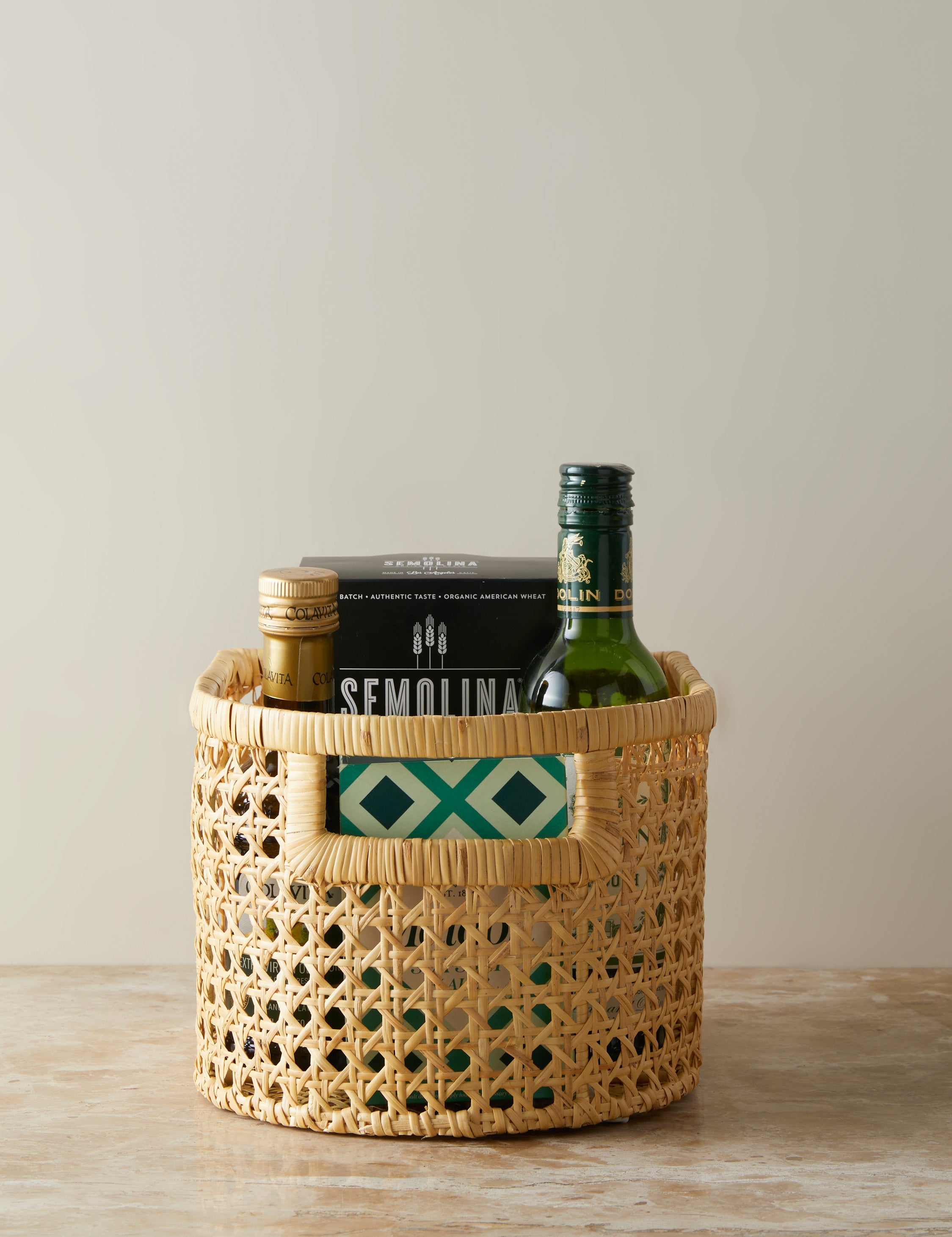 Lulu and Georgia Cane Basket by Sarah Sherman Samuel - view 2
