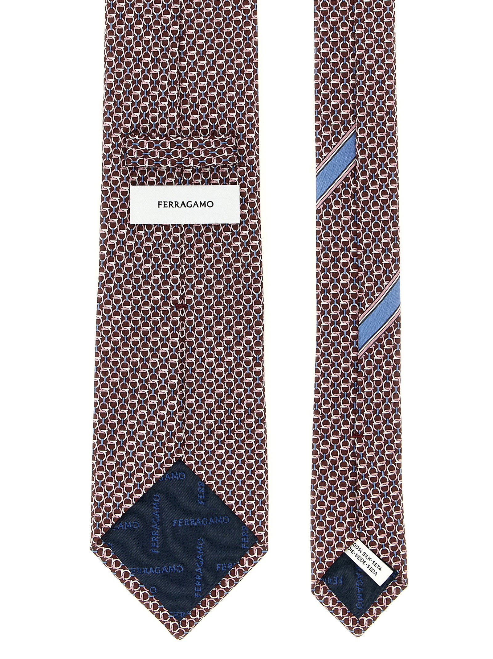 Ferragamo Chapeau Tie – 100% silk - view 2