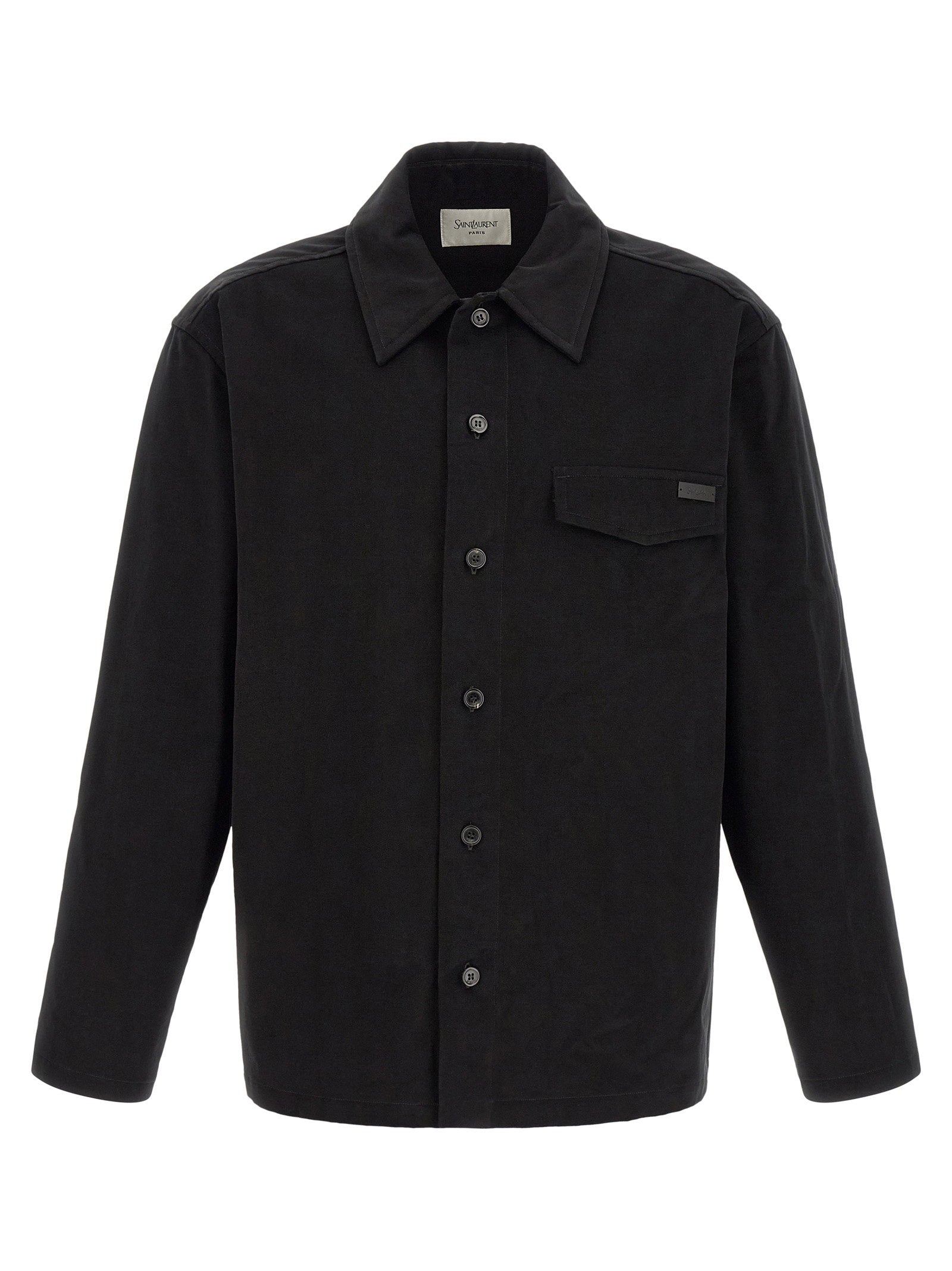 Saint Laurent Cotton Overshirt – 100% cotton