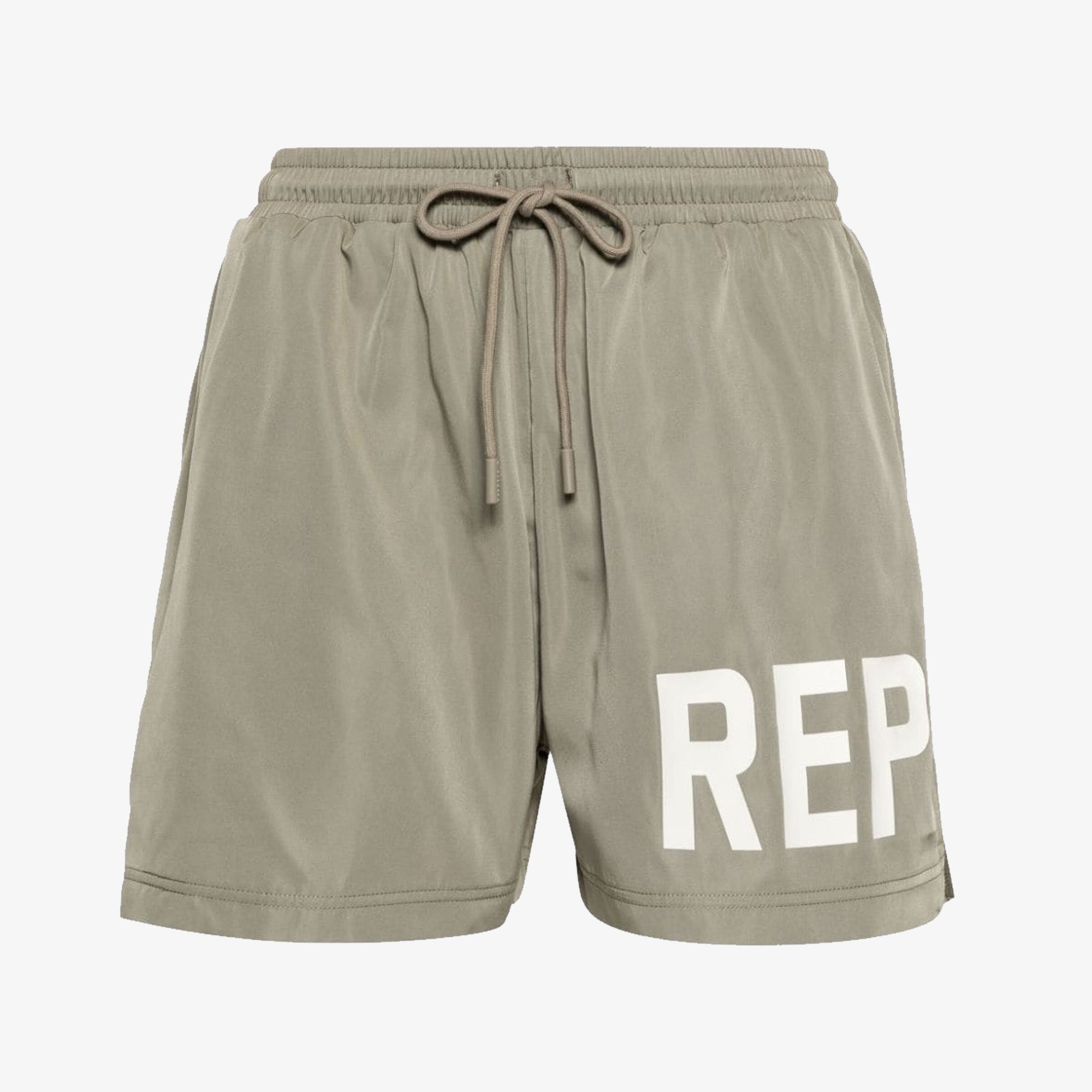 Represent | SWIM SHORTS { KHAKI
