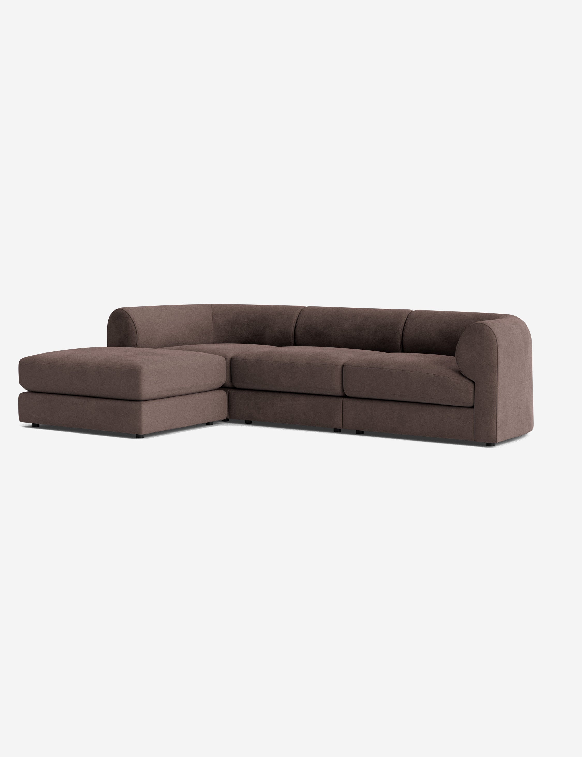 Lulu and Georgia Sergio Modular Sectional Sofa With Ottoman - view 97