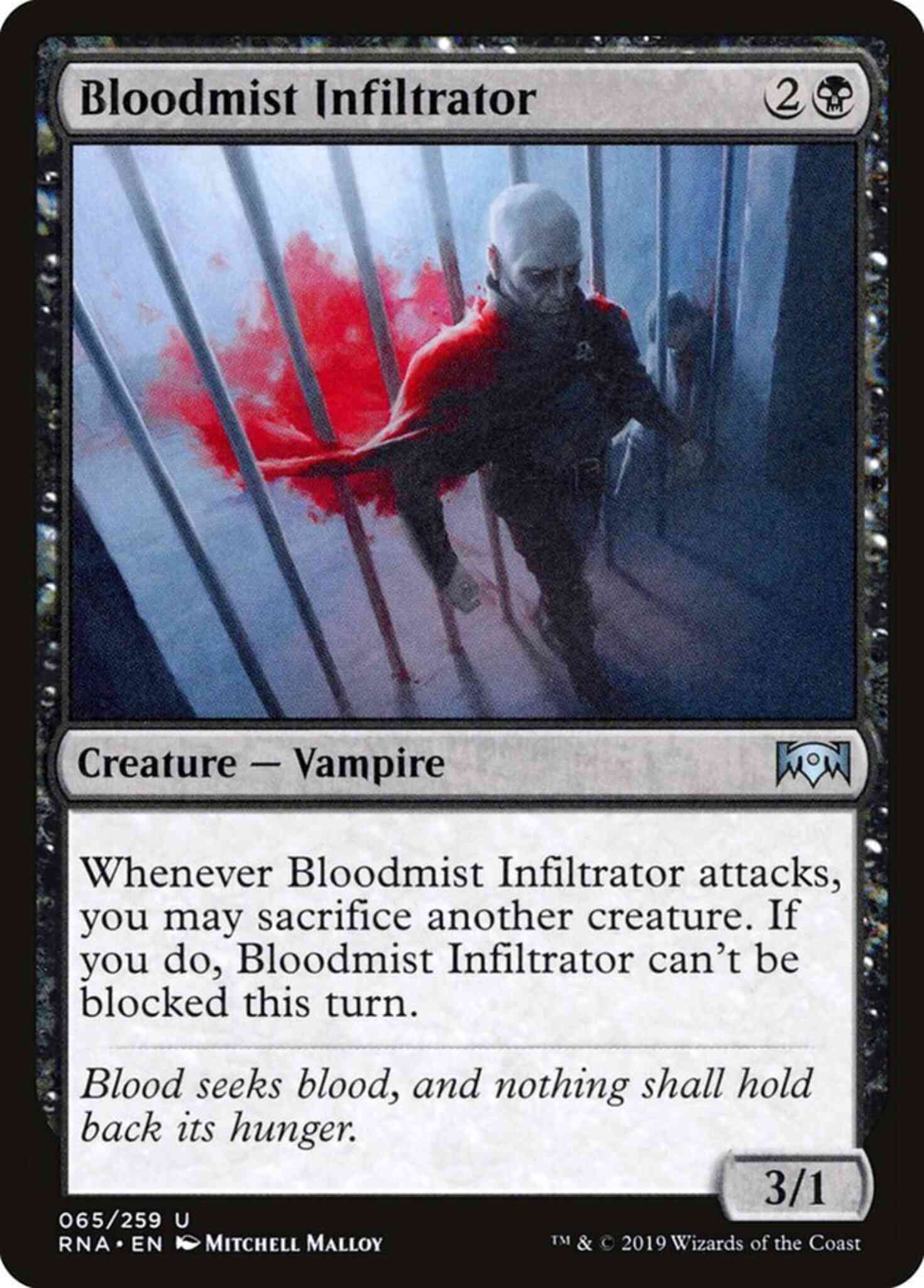 Bloodmist infiltrator 65 – Magic Bloodmist Infiltrator [65] [Ravnica Allegiance] [Non-Foil]