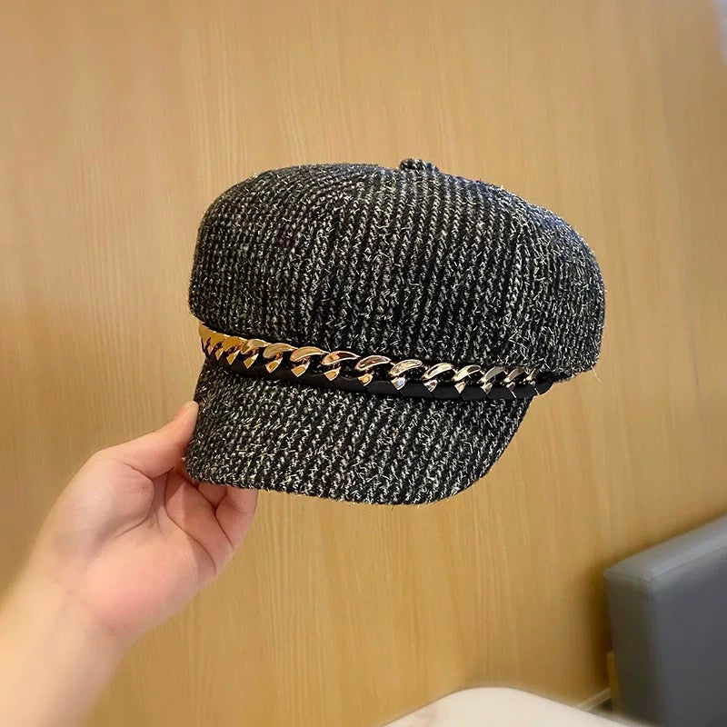 Alamode By Akanksha Desba Tweed Beret Hats - view 3