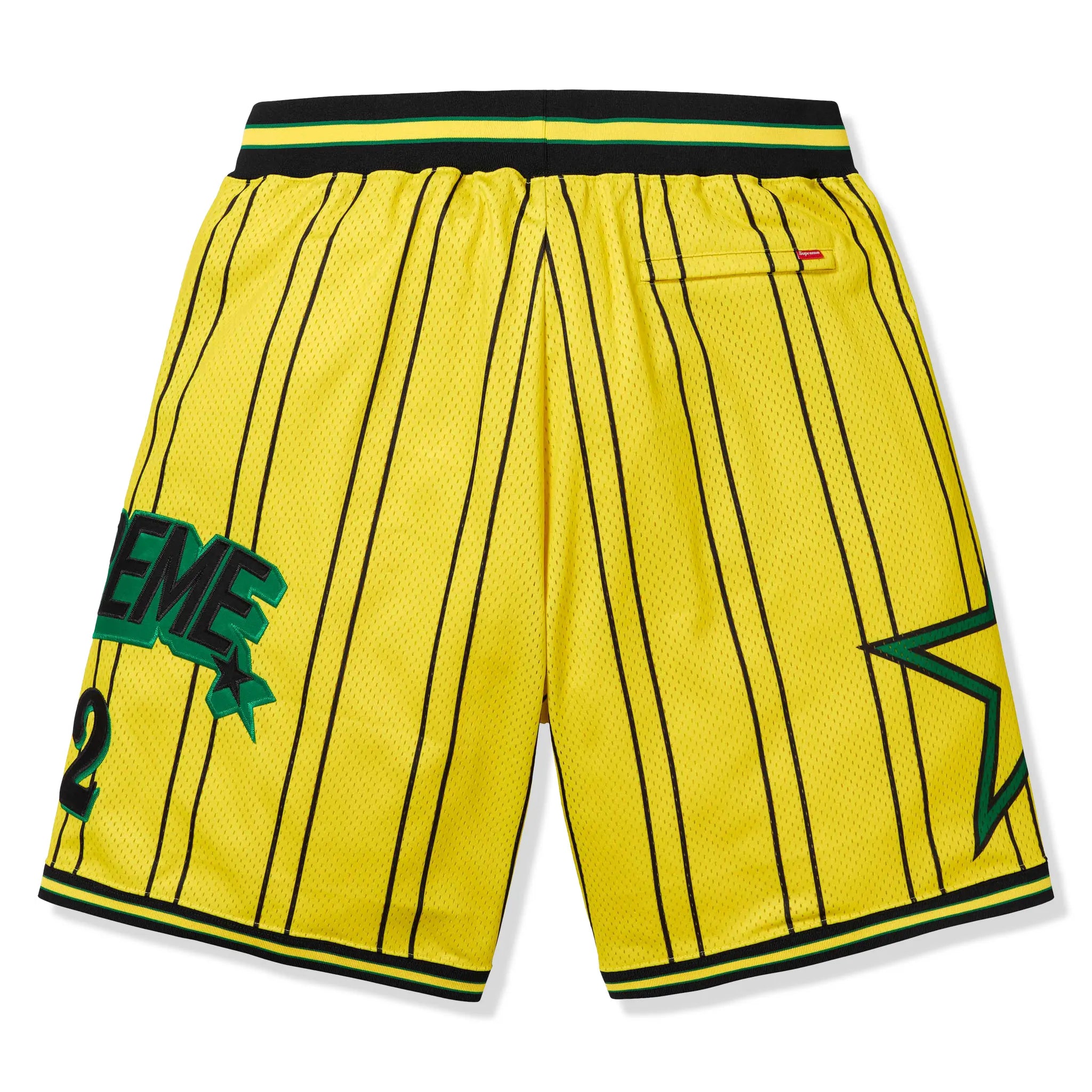 Supreme Star Basketball Yellow Shorts - view 2