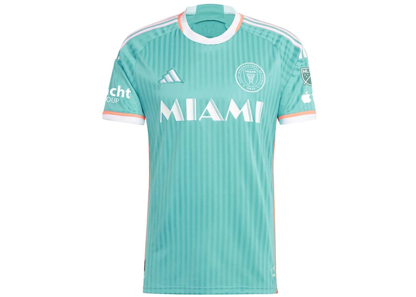 adidas Inter Miami CF Lionel Messi 2024 Archive Authentic Jersey Aqua
