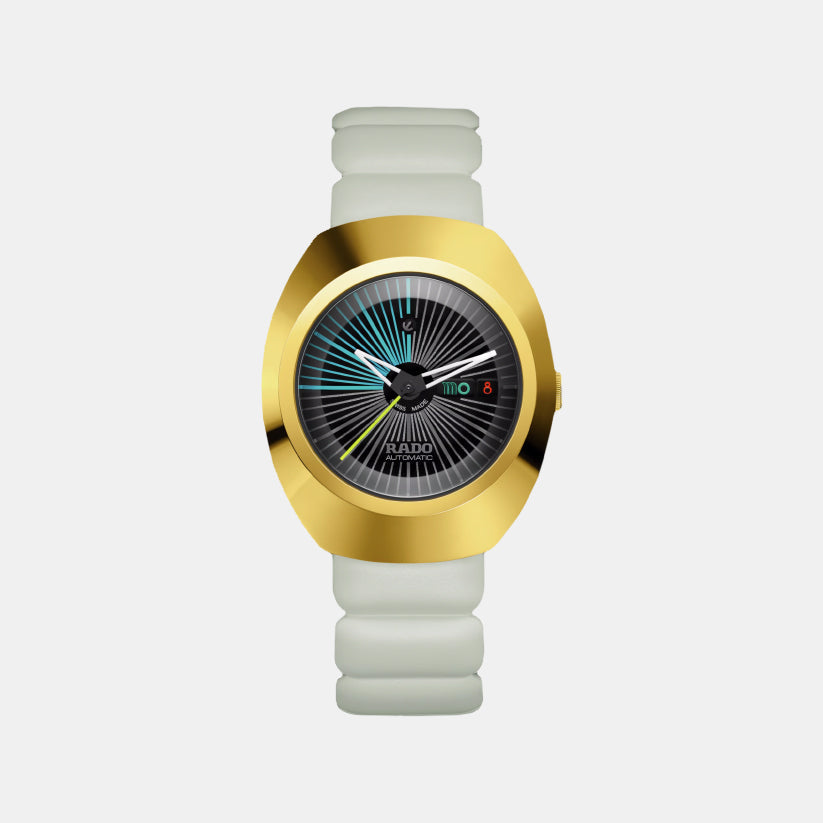 Rado Diastar Unisex Automatic Black Dial Analog Original X Tej Chauhan Special Edition Watch R12165155