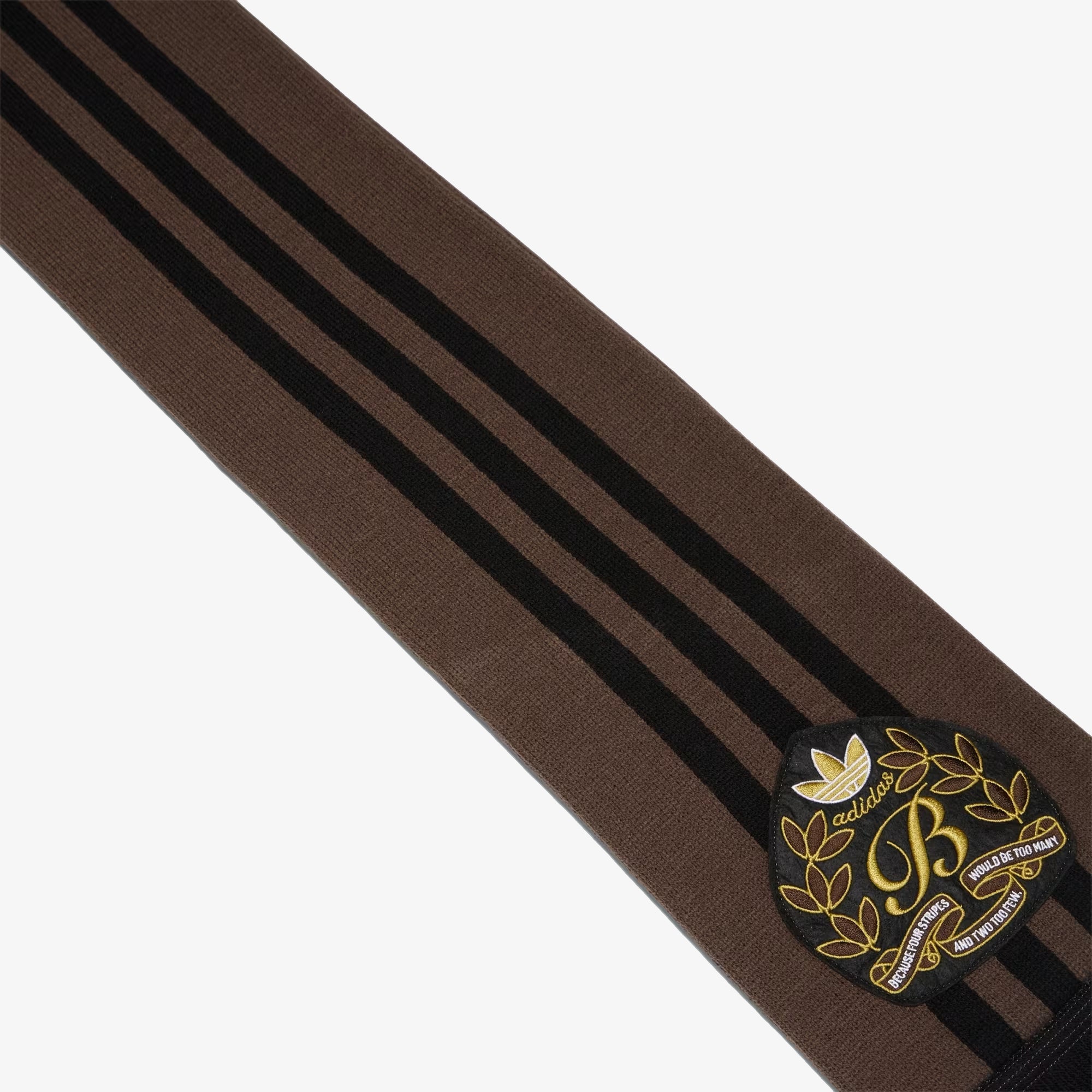 Adidas Originals | INSIGNIA FOOTBALL SCARF { BROWN - view 2