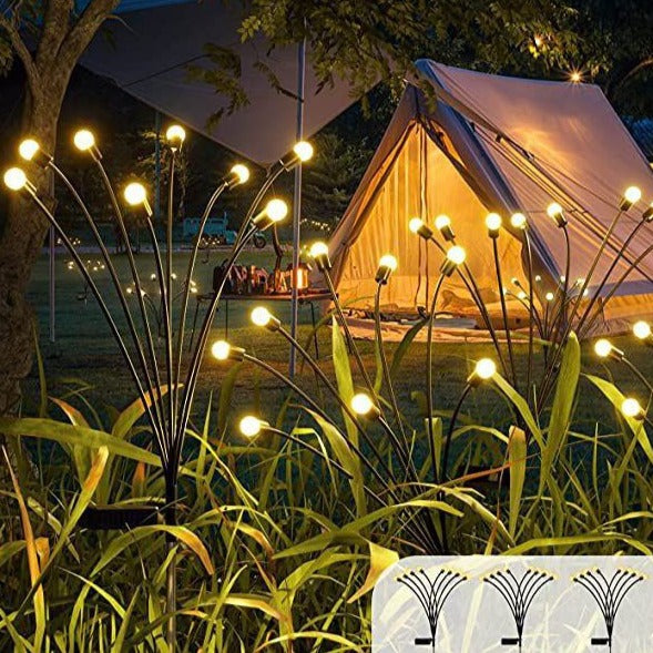Catterton Firefly Outdoor Solar LED Lights(Pack Of 3)