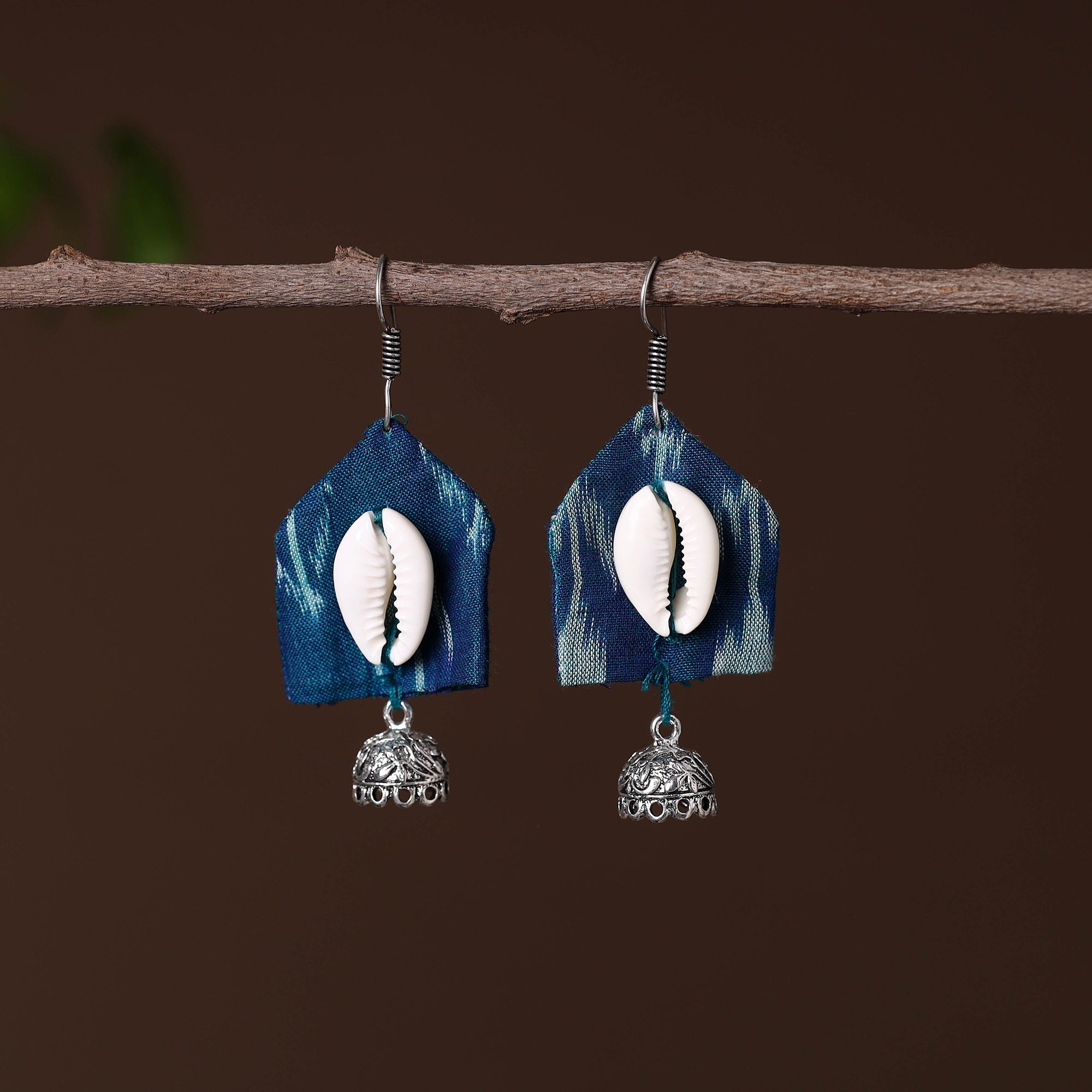 JALPARI Alina German Silver Fabart Earrings