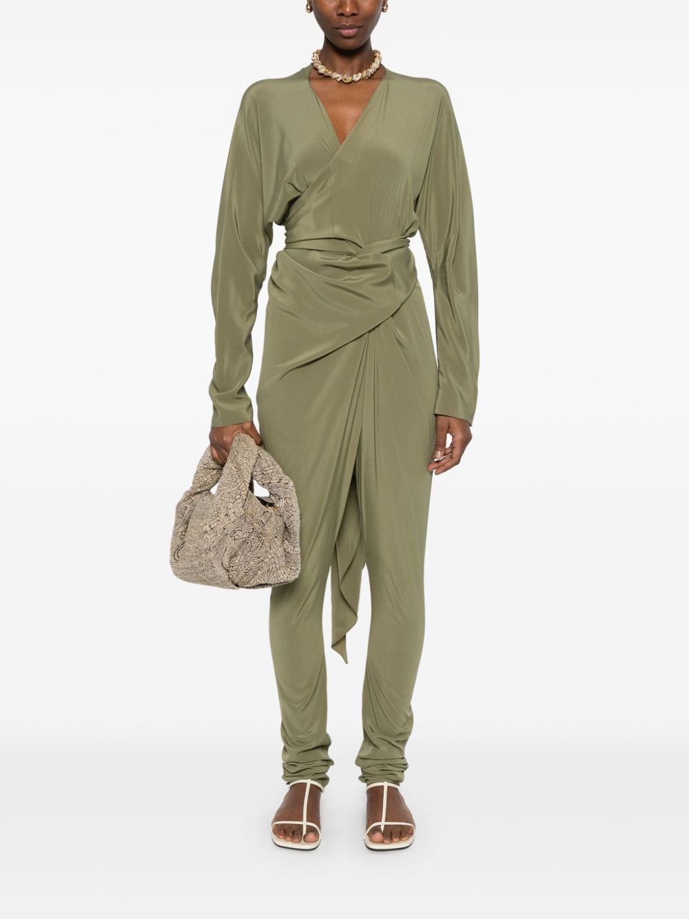 Cortana Cortana Serp Silk Jumpsuit – Silk 94%, Lycra 6% - view 3