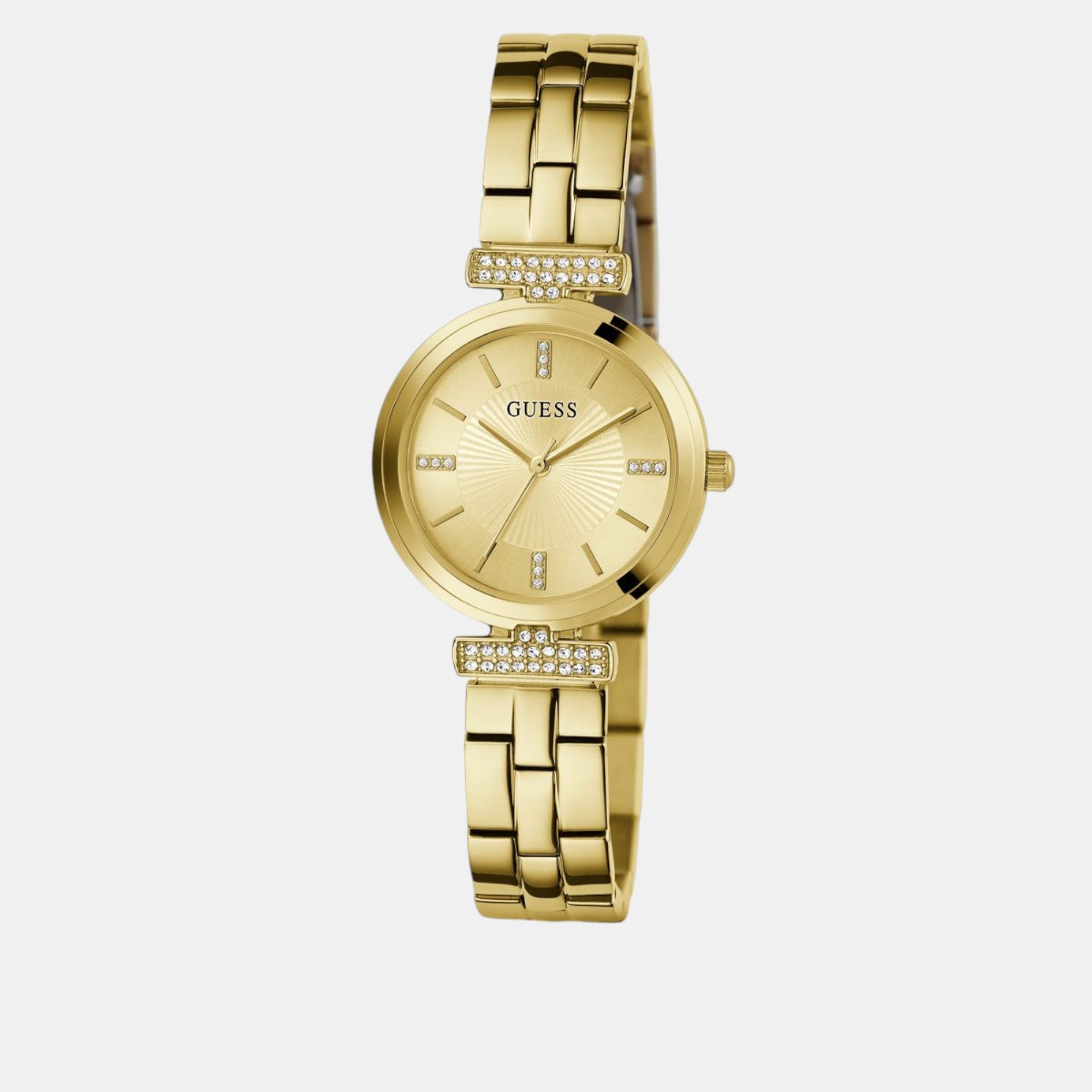 Guess Array Women Quartz Champagne Dial Analog Stainless Steel Watch GW0762L2 - view 2