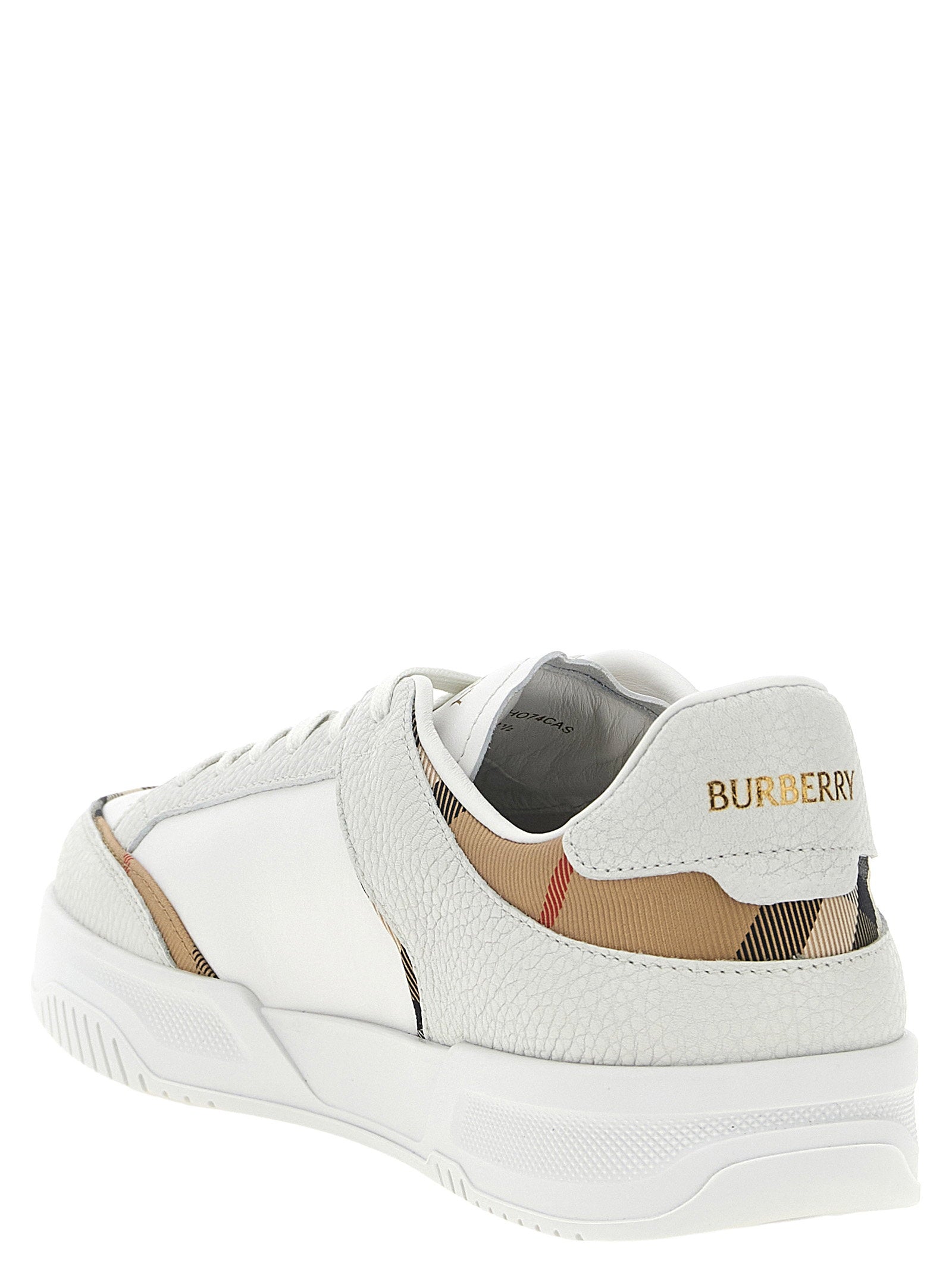 Burberry Harrow Sneakers – 71% lh 28% pa, 1% pu - view 3