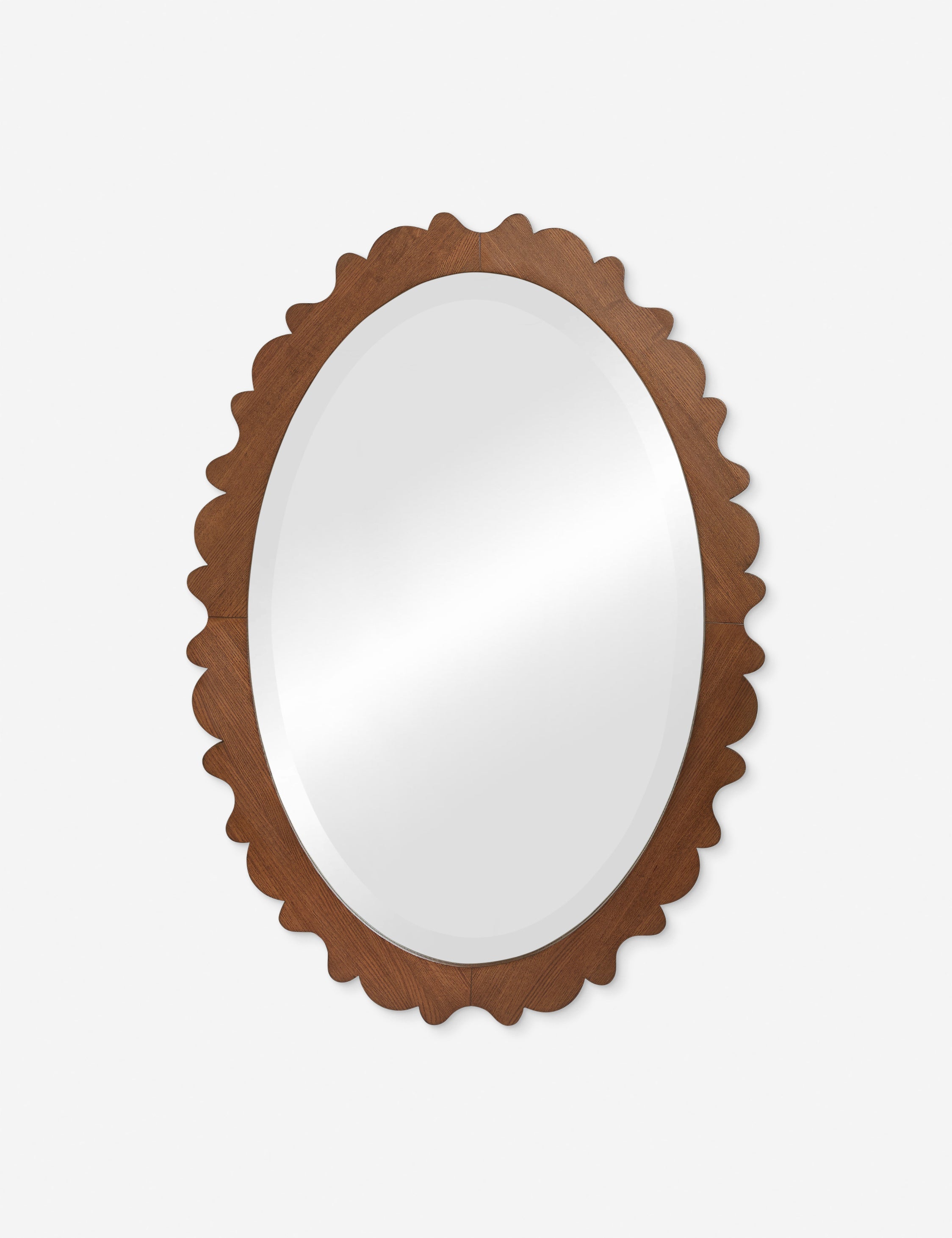 Lulu and Georgia Longton Oval Vanity Mirror by Ginny Macdonald