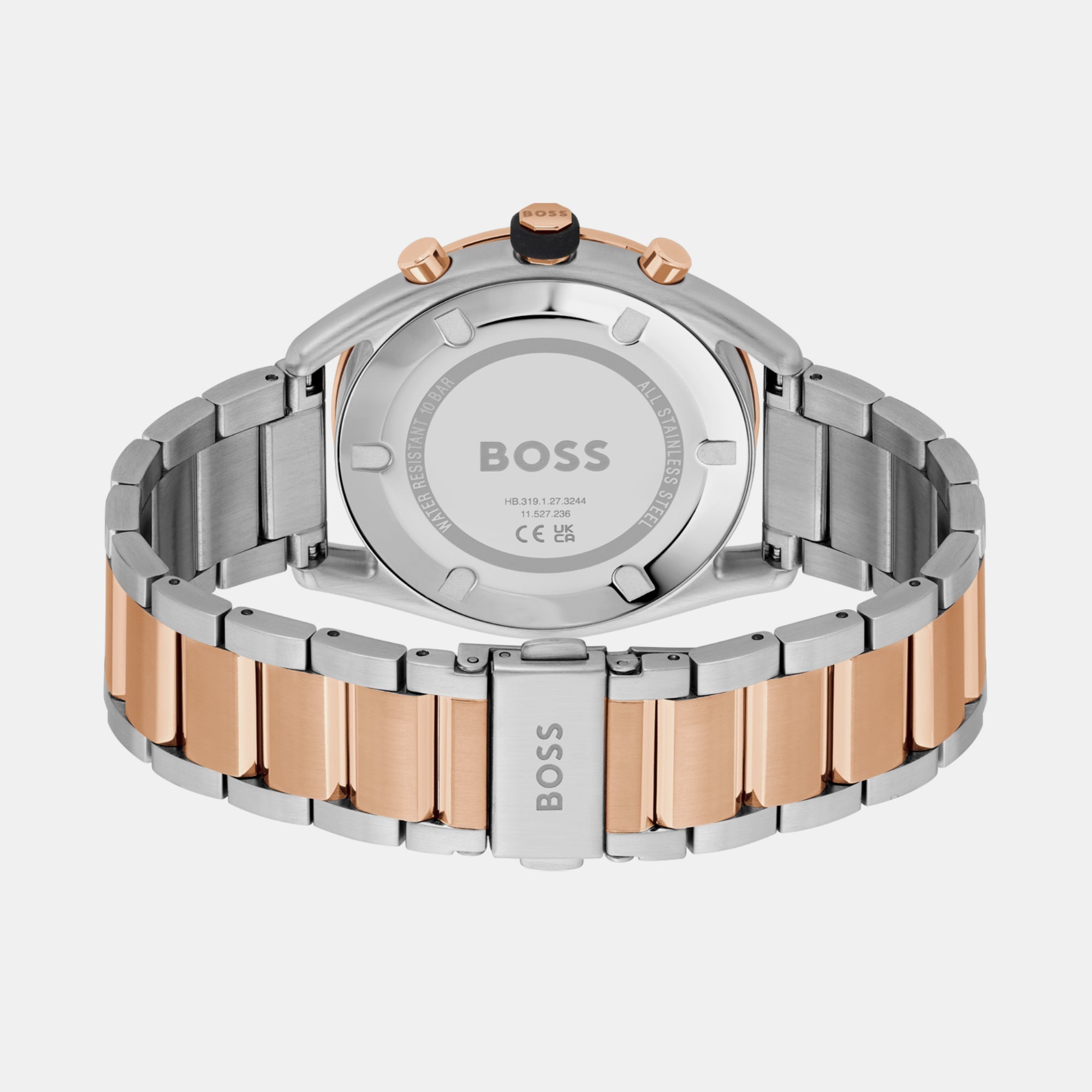 Boss Center Court Men Quartz Blue Dial Chronograph Stainless Steel Watch 1514026 - view 2