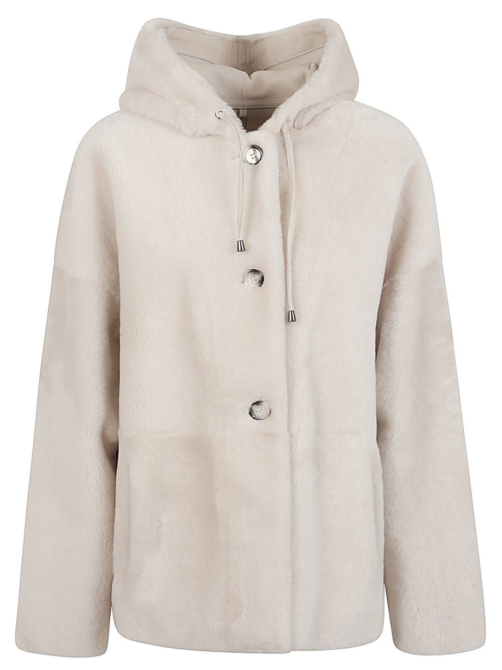 Enes Fur hooded jacket – LEATHER 100%