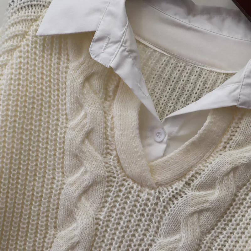 Alamode By Akanksha Siya Statement Tops with Attached Sweater - view 6