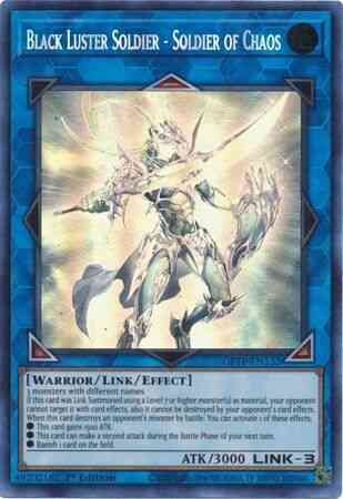 Yu-Gi-Oh! Black Luster Soldier - Soldier of Chaos - GFTP-EN132 - Ghost Rare - 1st Edition