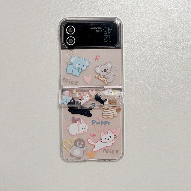 Peeperly Adorable Animation Hinge Sleeve Case - Samsung - view 6