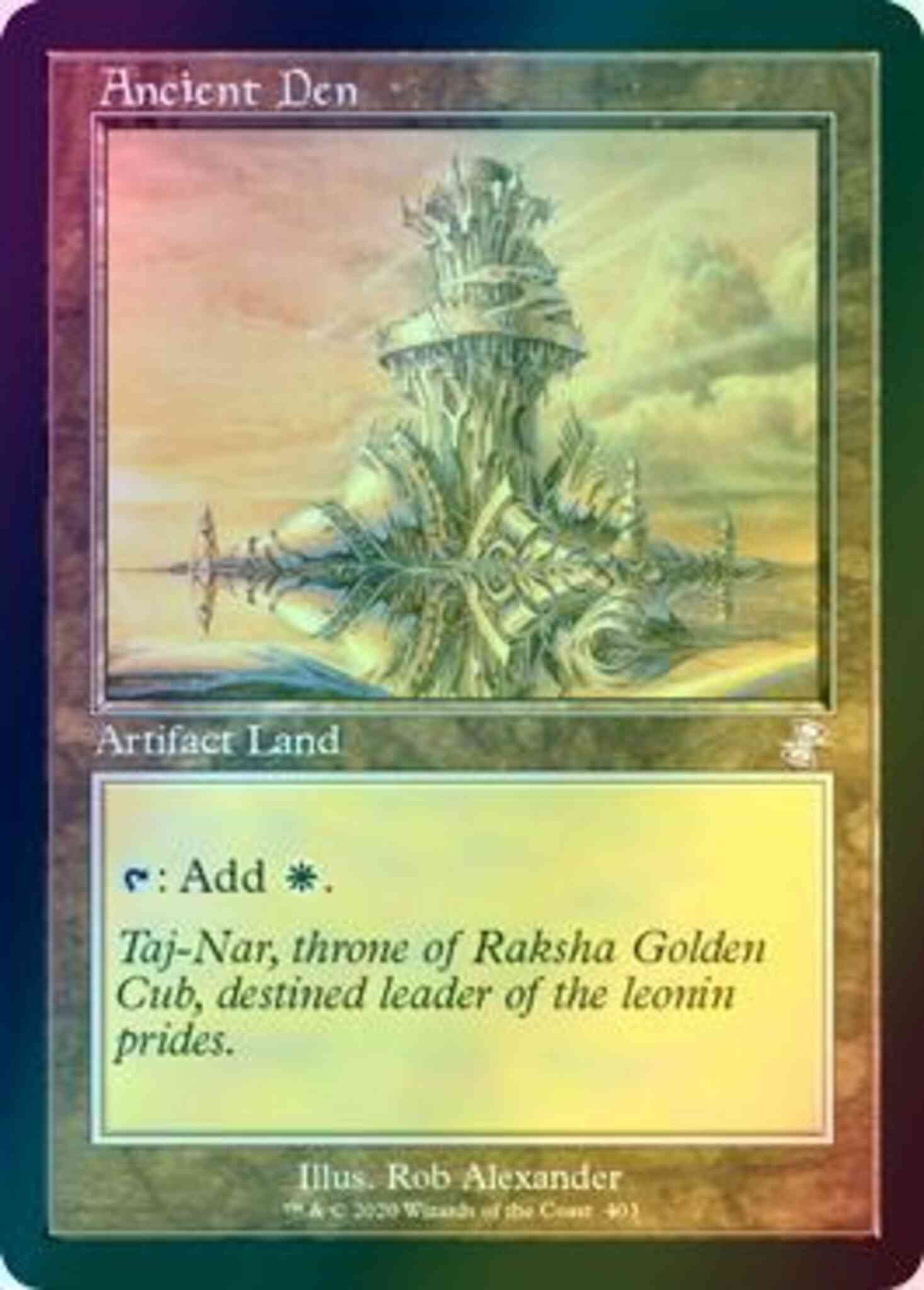 Ancient den 403 – Magic Ancient Den [403] [Time Spiral Remastered] [Foil]