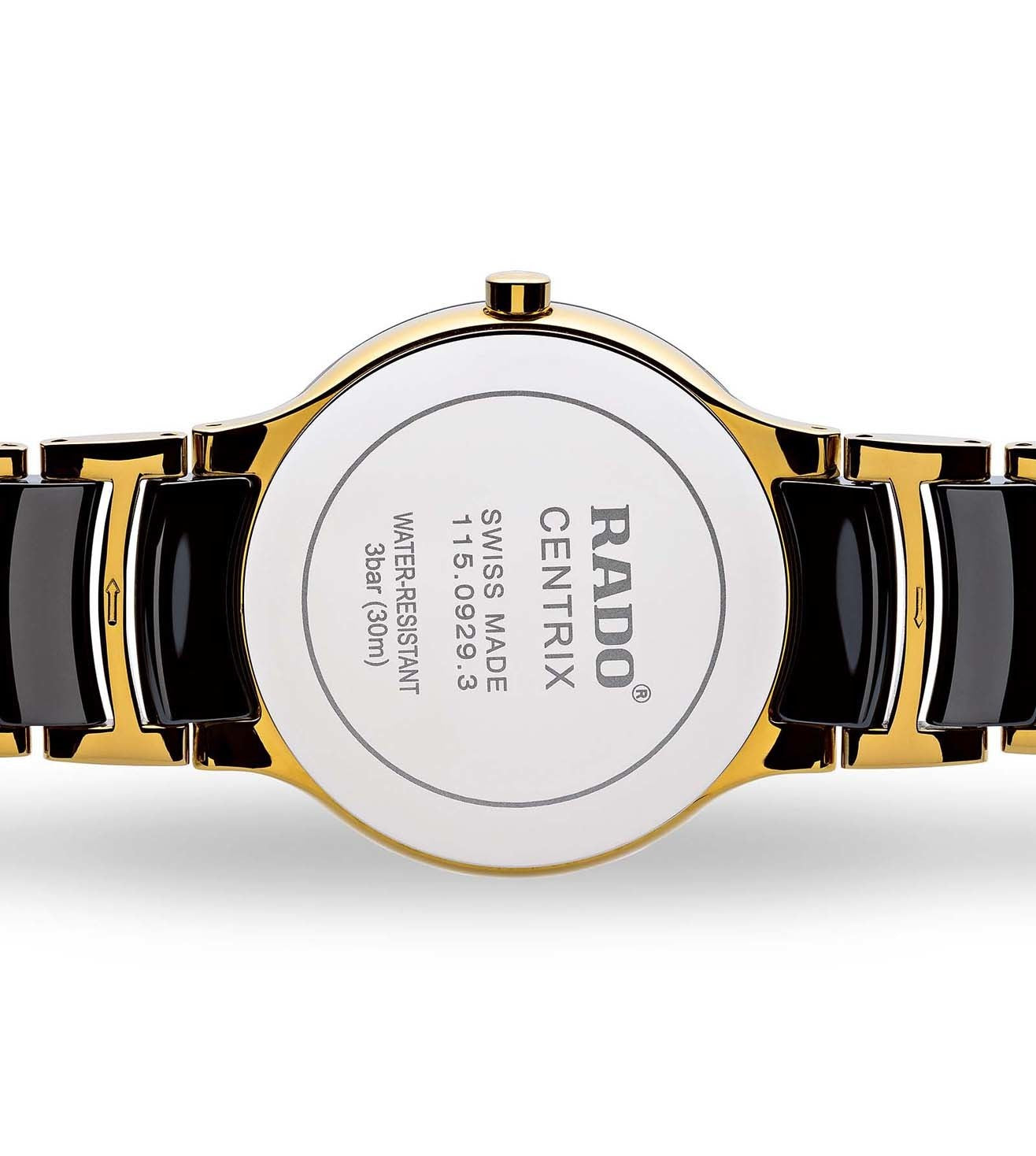 Rado Centrix Black Dial Unisex 38mm - view 2