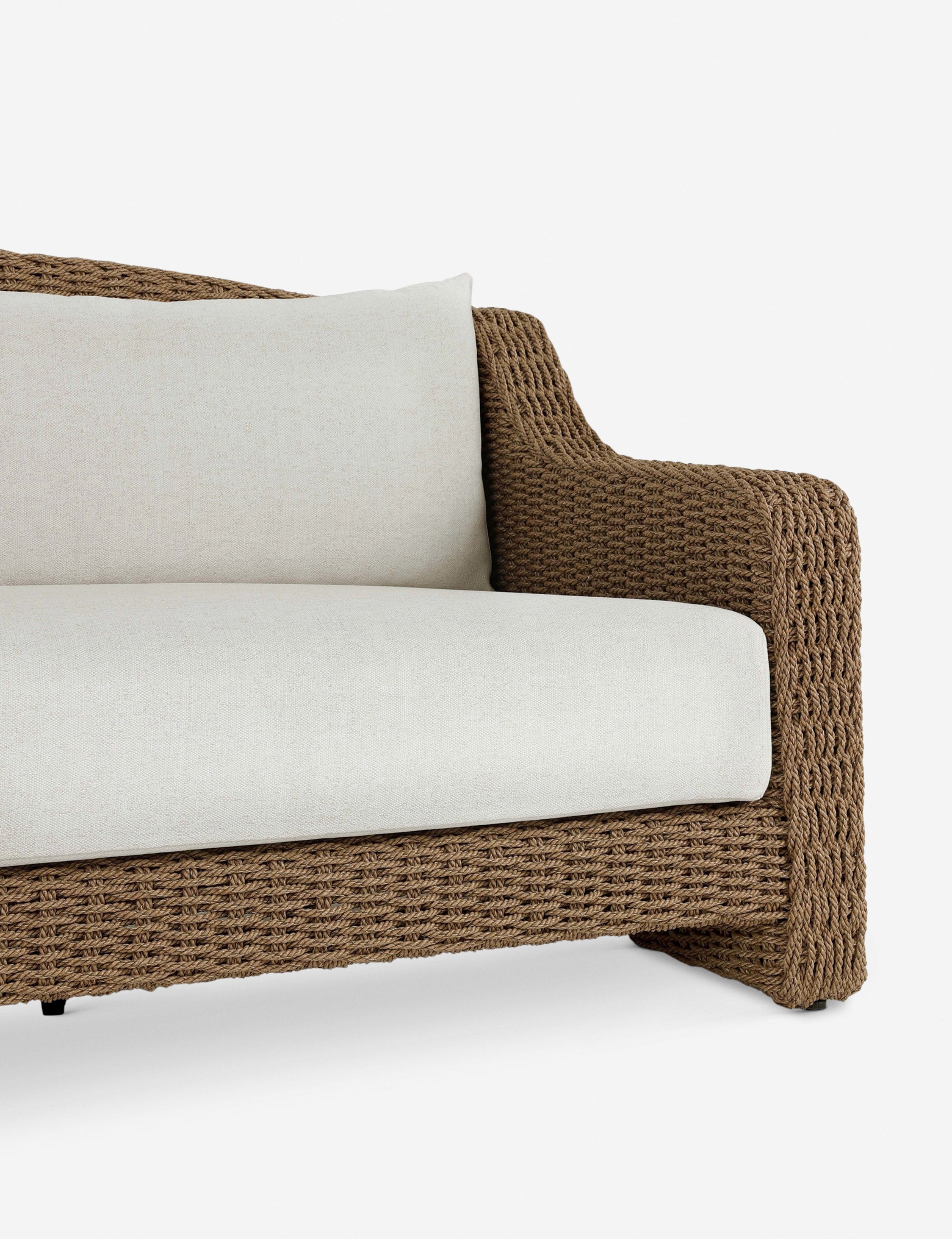 Lulu and Georgia Andrea Outdoor Sofa – Natural - view 7