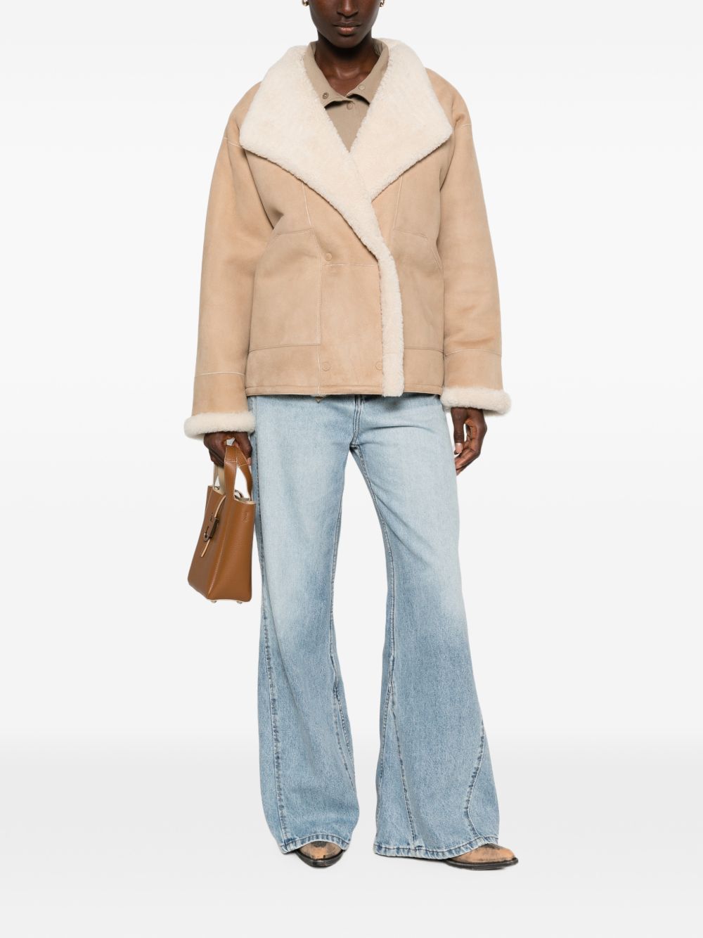 Closed Jacket – 100% Lambskin - view 2