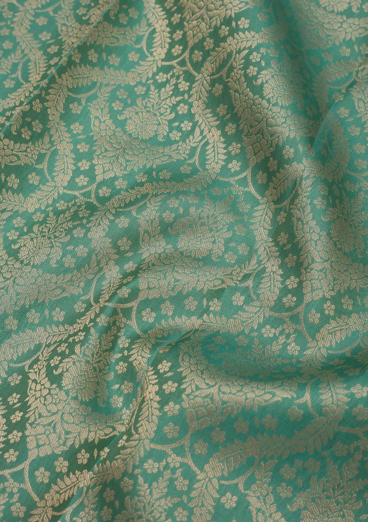 Koskii Pista Green Zariwork Pure Silk Saree – Women's - view 2