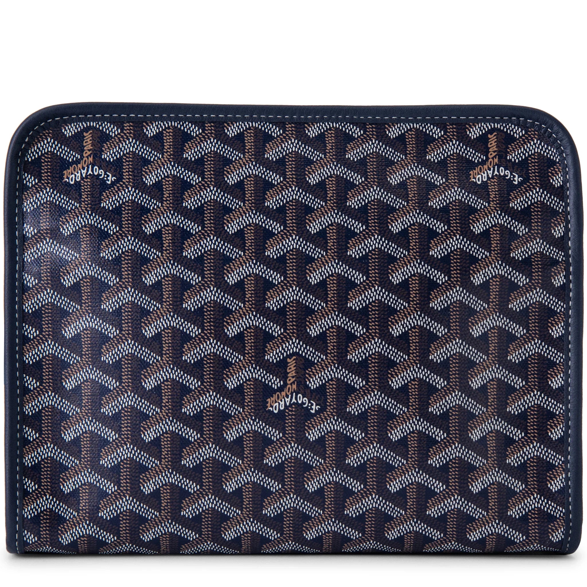 Goyard Jouvence MM Washbag Navy Blue - view 2